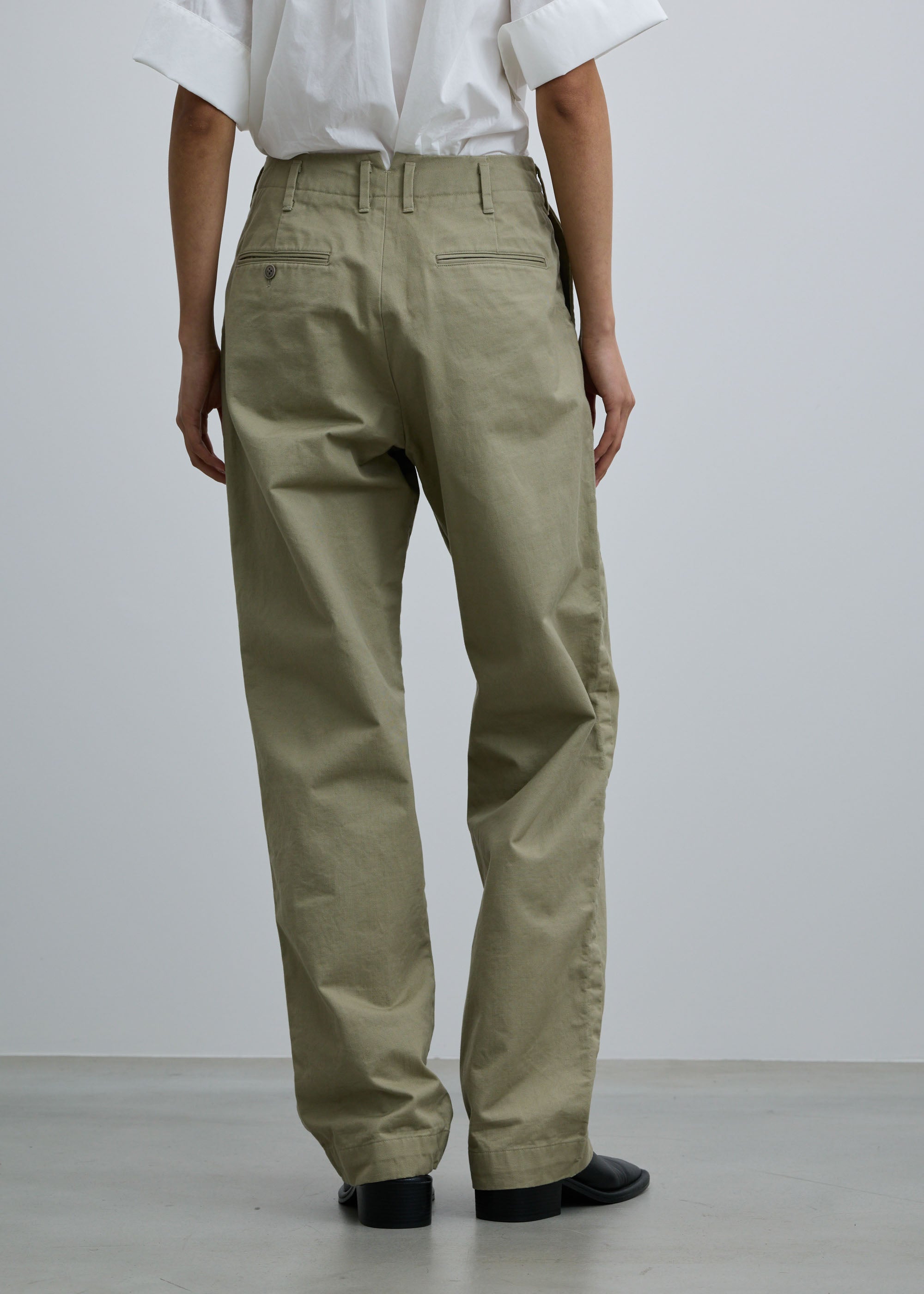 コットンチノパンツ