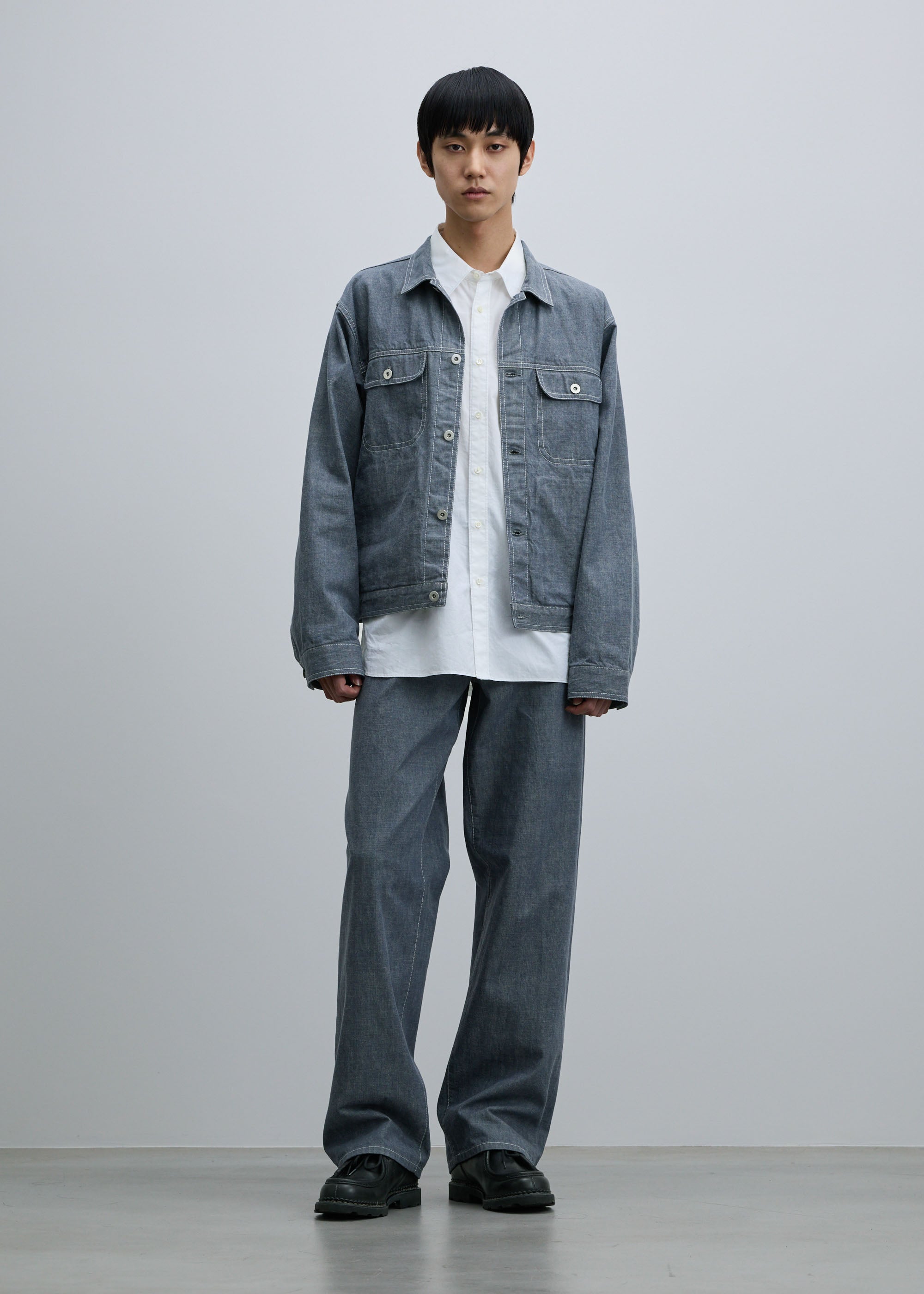 モデル:185cm サイズ:M（モデル丈）