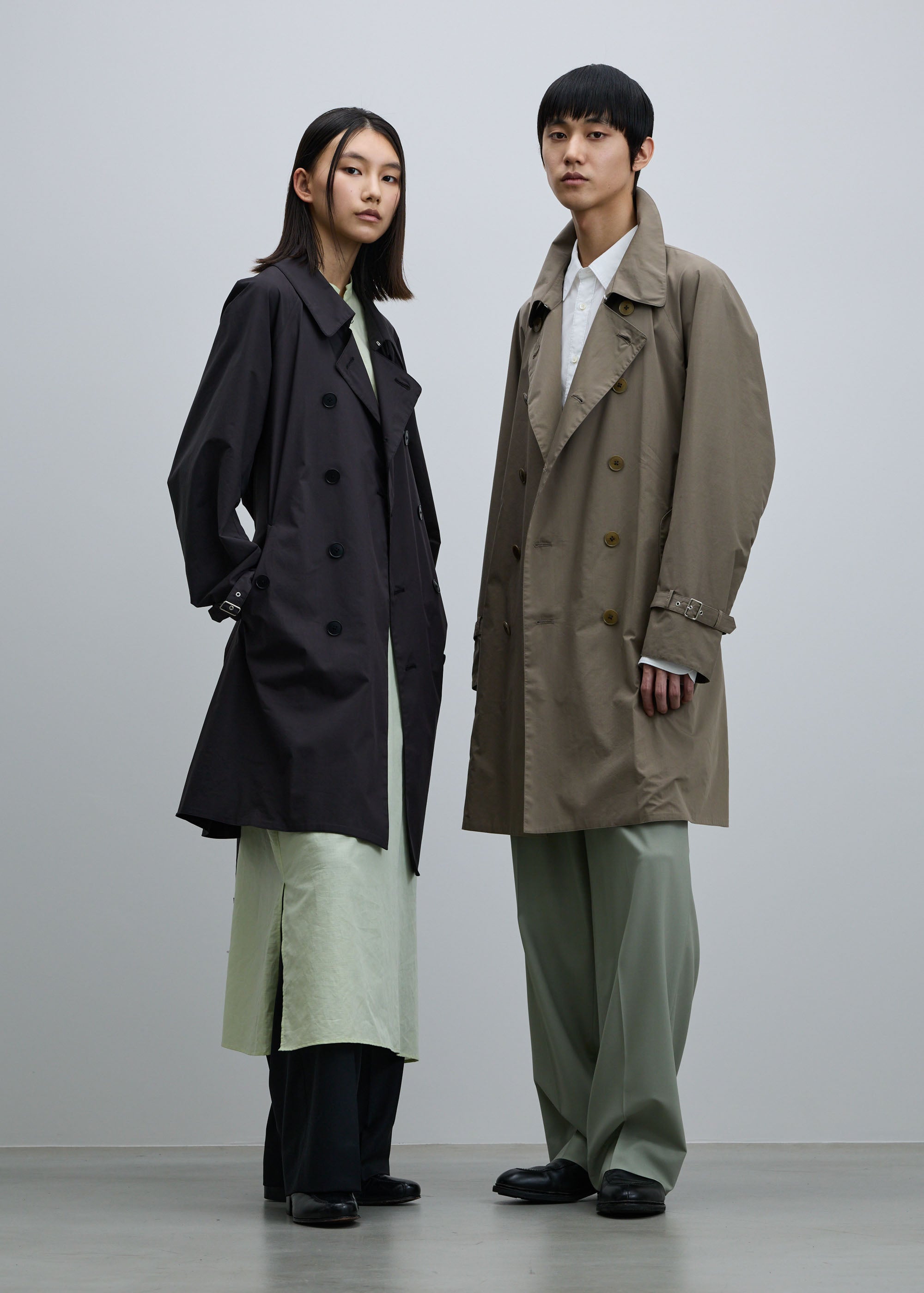 無双仕立てトレンチコート｜SOÉJU k - SOÉJU online store