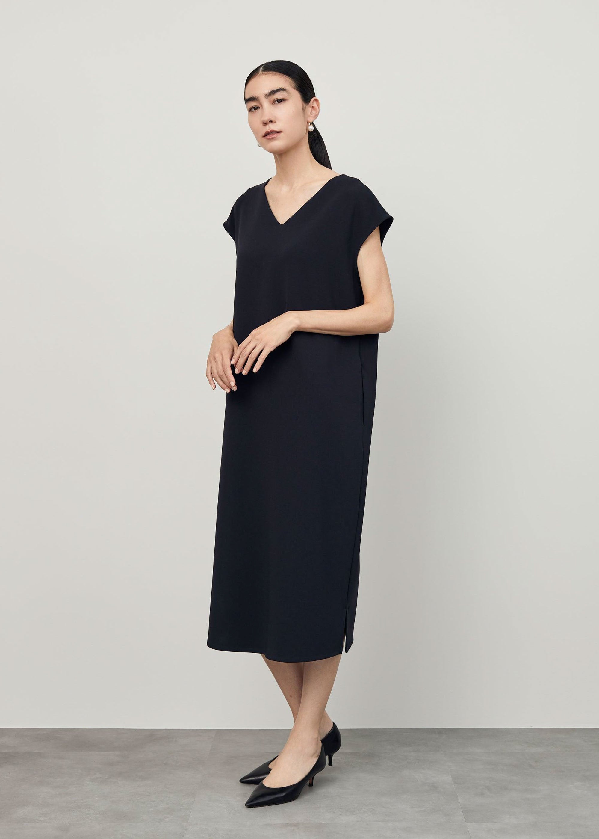 SOEJU ソージュ 2way ワンピース　ネイビー　紺　XS 2WAYワンピース - SOÉJU online store｜上質な大人の女性のための