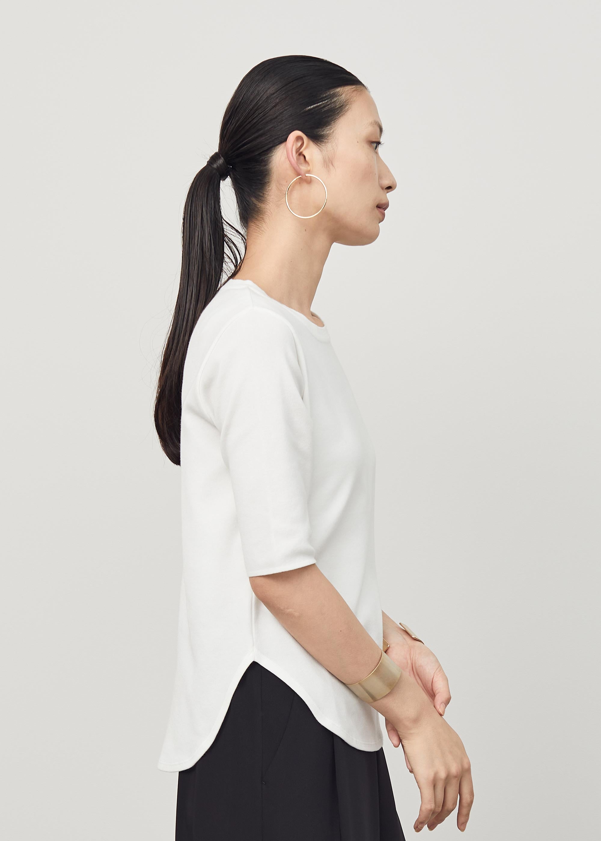 5分袖ニットソー - SOÉJU online store｜上質な大人の女性のための