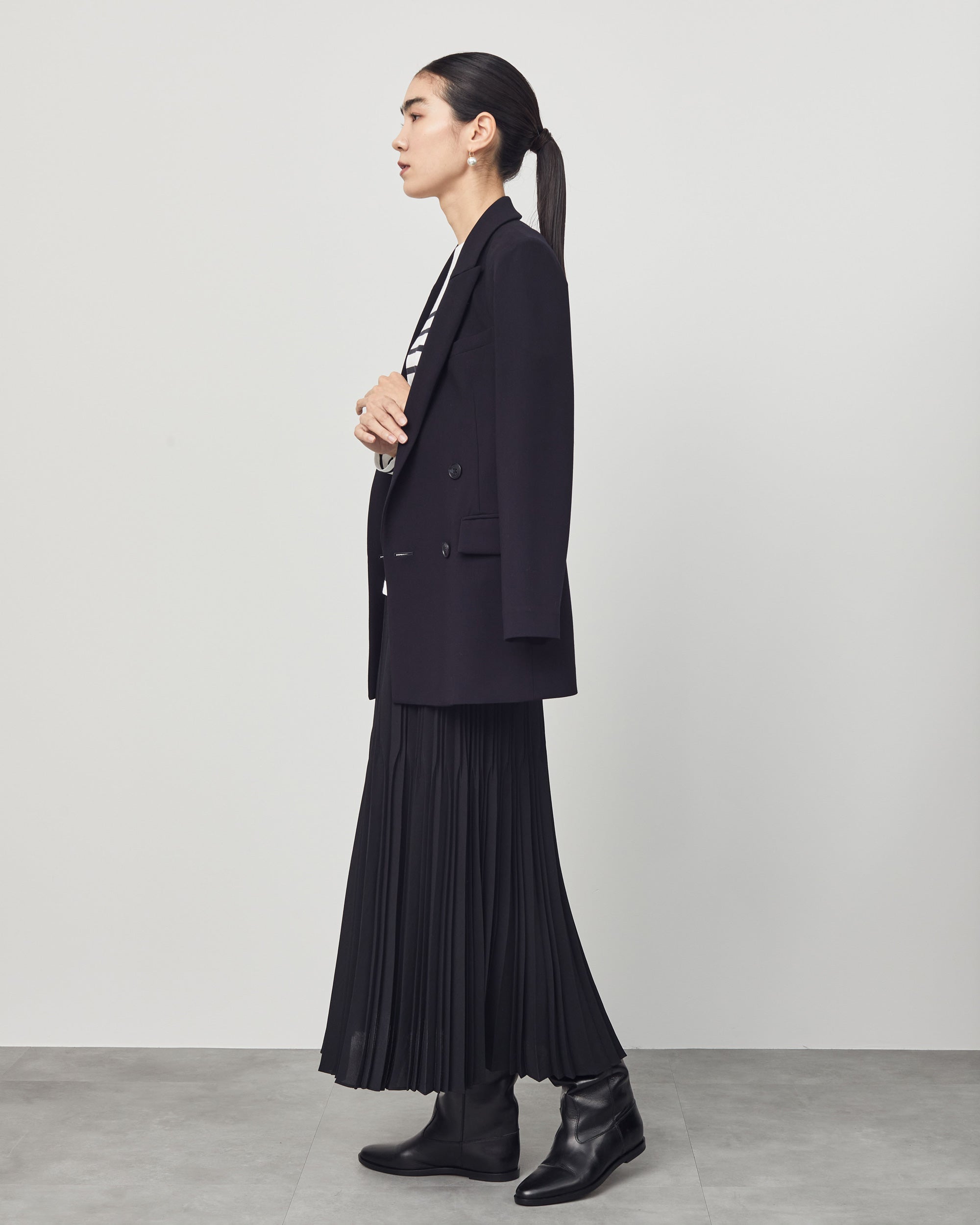 ウールライクダブルジャケット