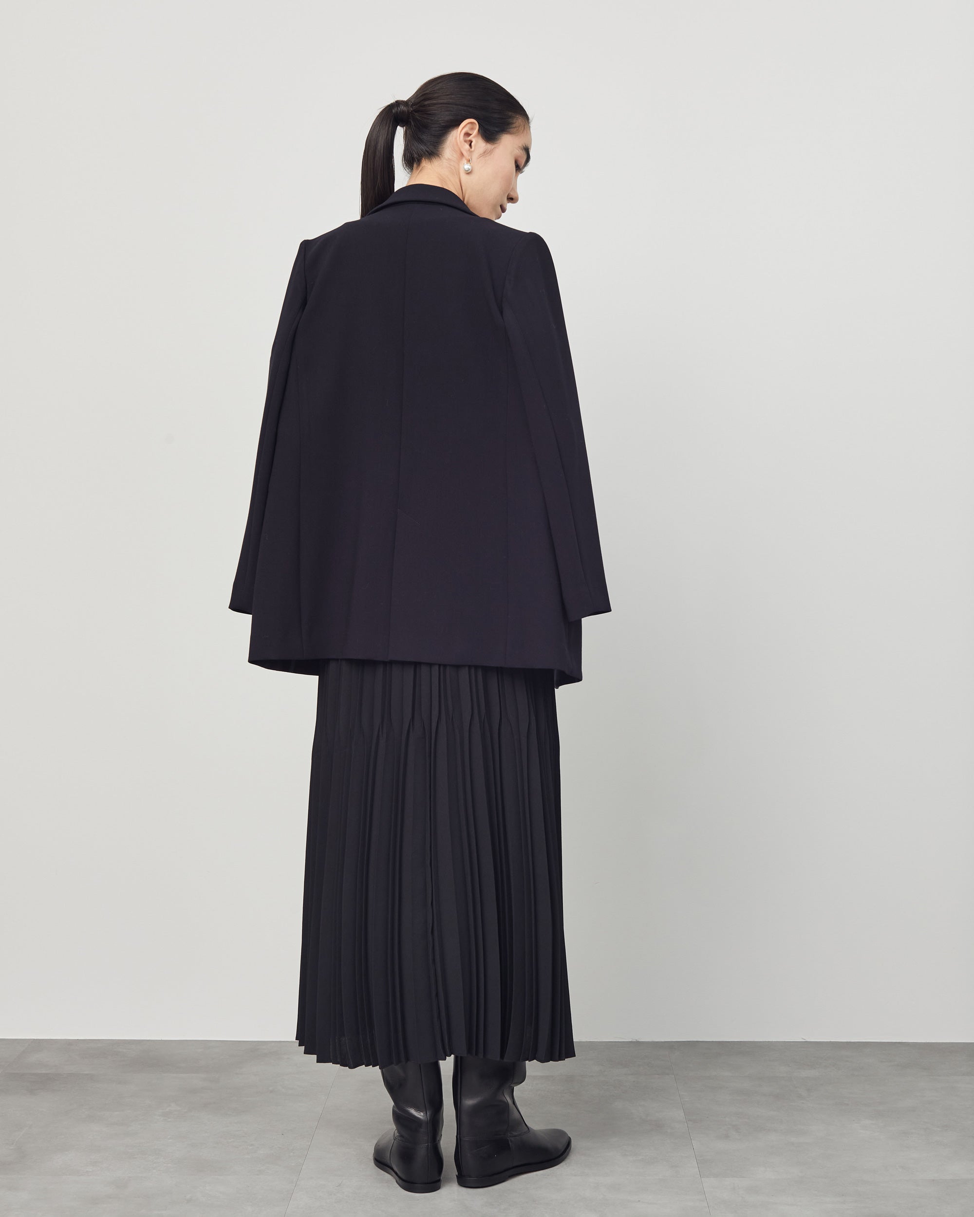 SOEJU ウールライクダブルジャケット ブラック系　M ウールライクダブルジャケット - SOÉJU online store｜上質な