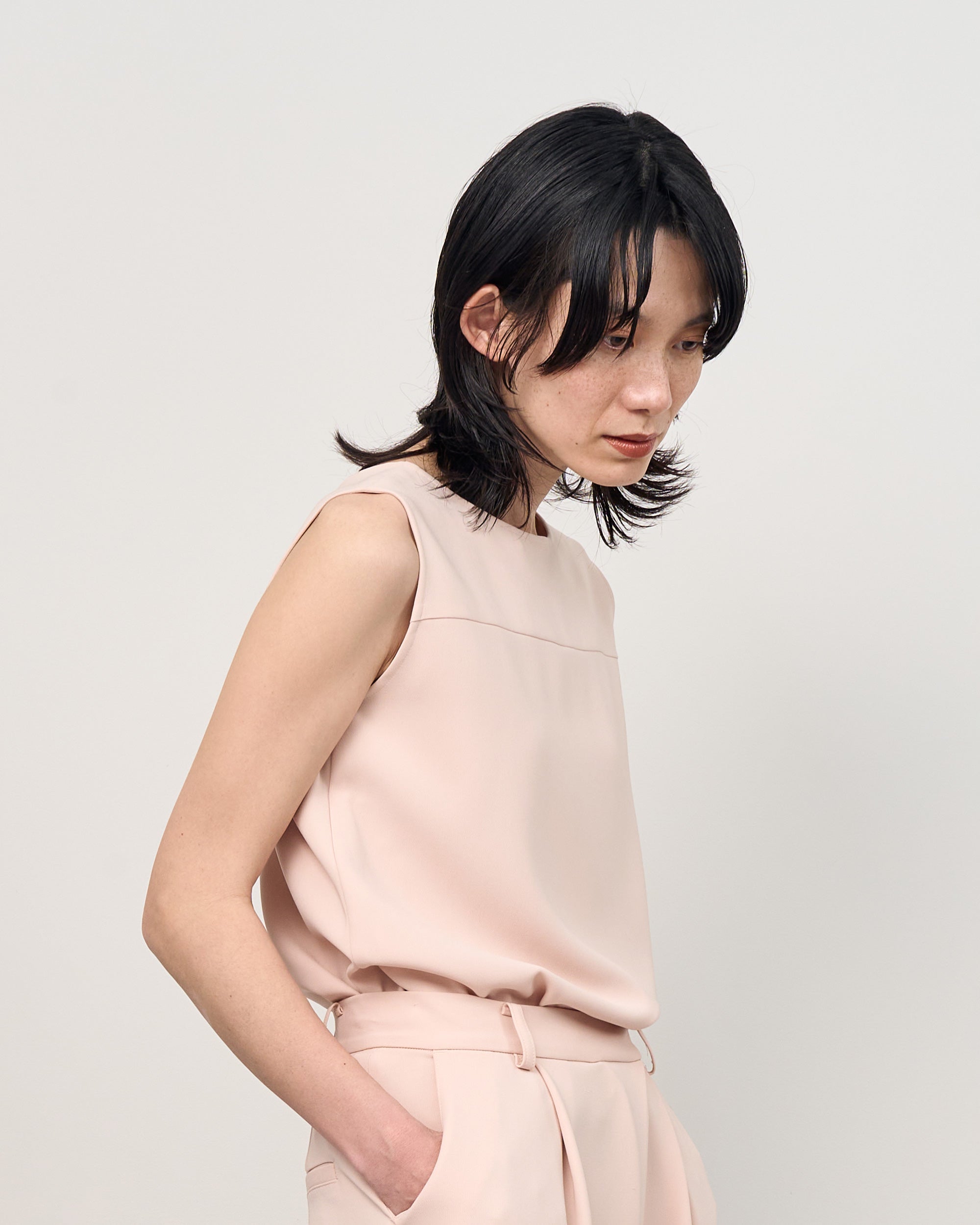 2WAYノースリーブブラウス