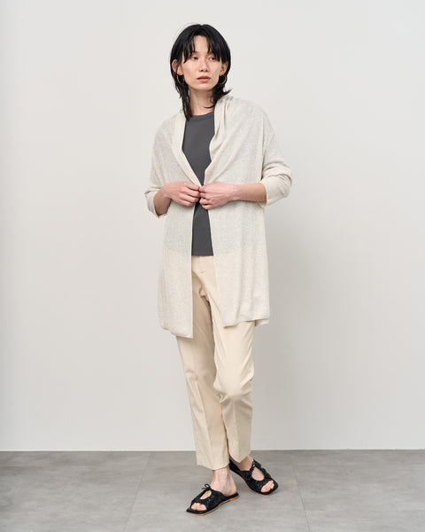 新品未使用タグ付き✨ソージュ SOEJU ロングカーディガン リネン 麻 洗える 新品未使用タグ付き✨ソージュ SOEJU ロングカーディガン リネン