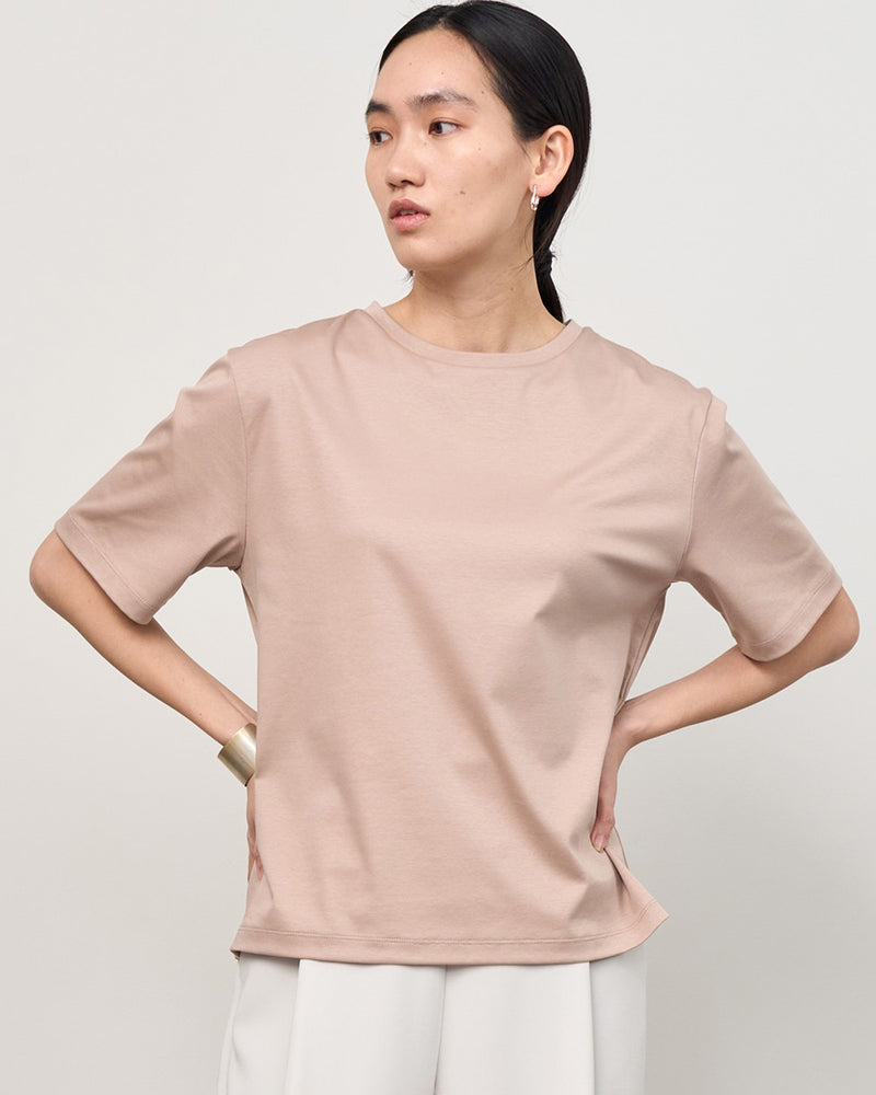 クルーネックTシャツ - SOÉJU online store｜上質な大人の女性のための 