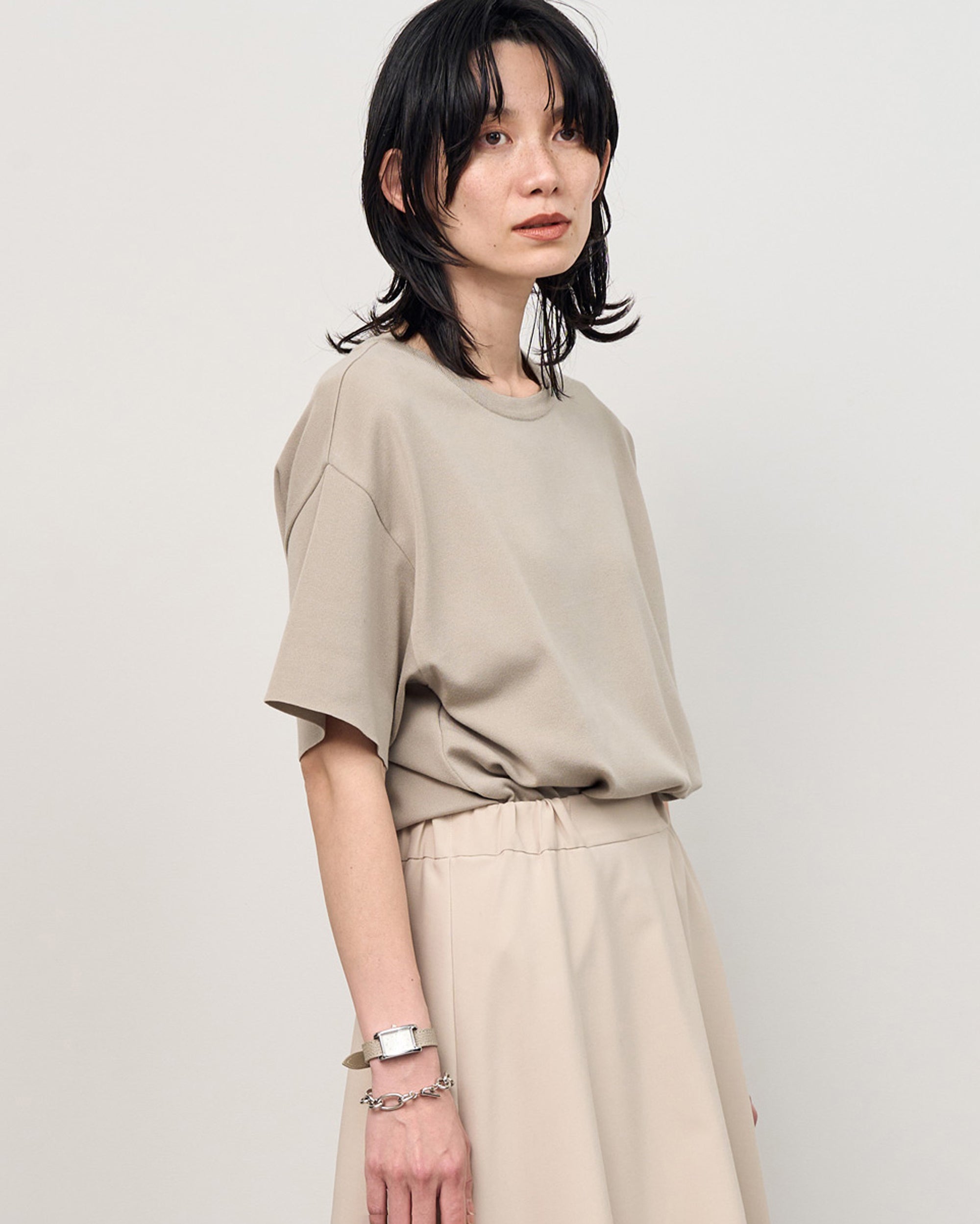 ビッグシルエットニットソー
