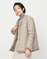 エコファーリバーシブルショートコート