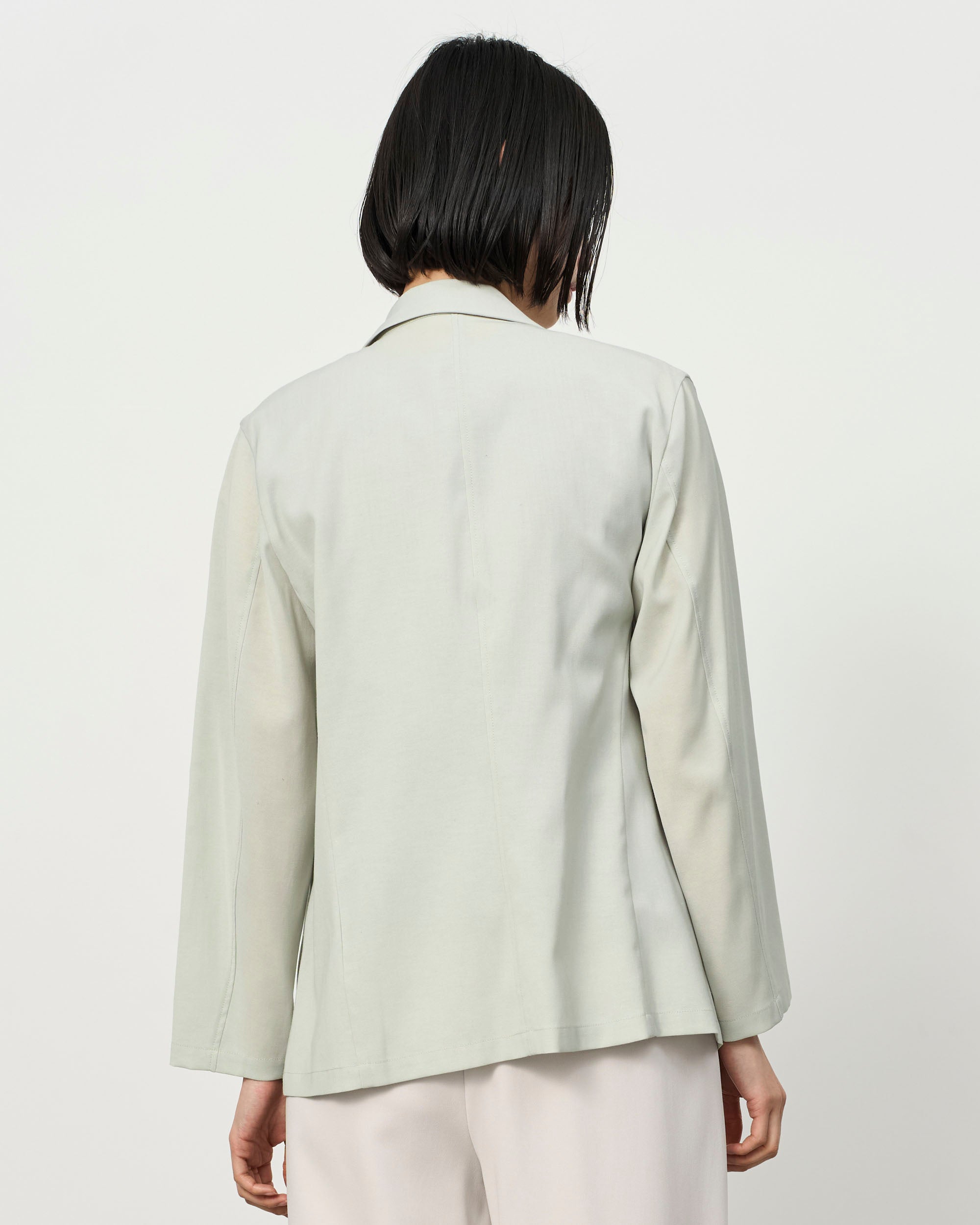 ライトリネン混ジャケット