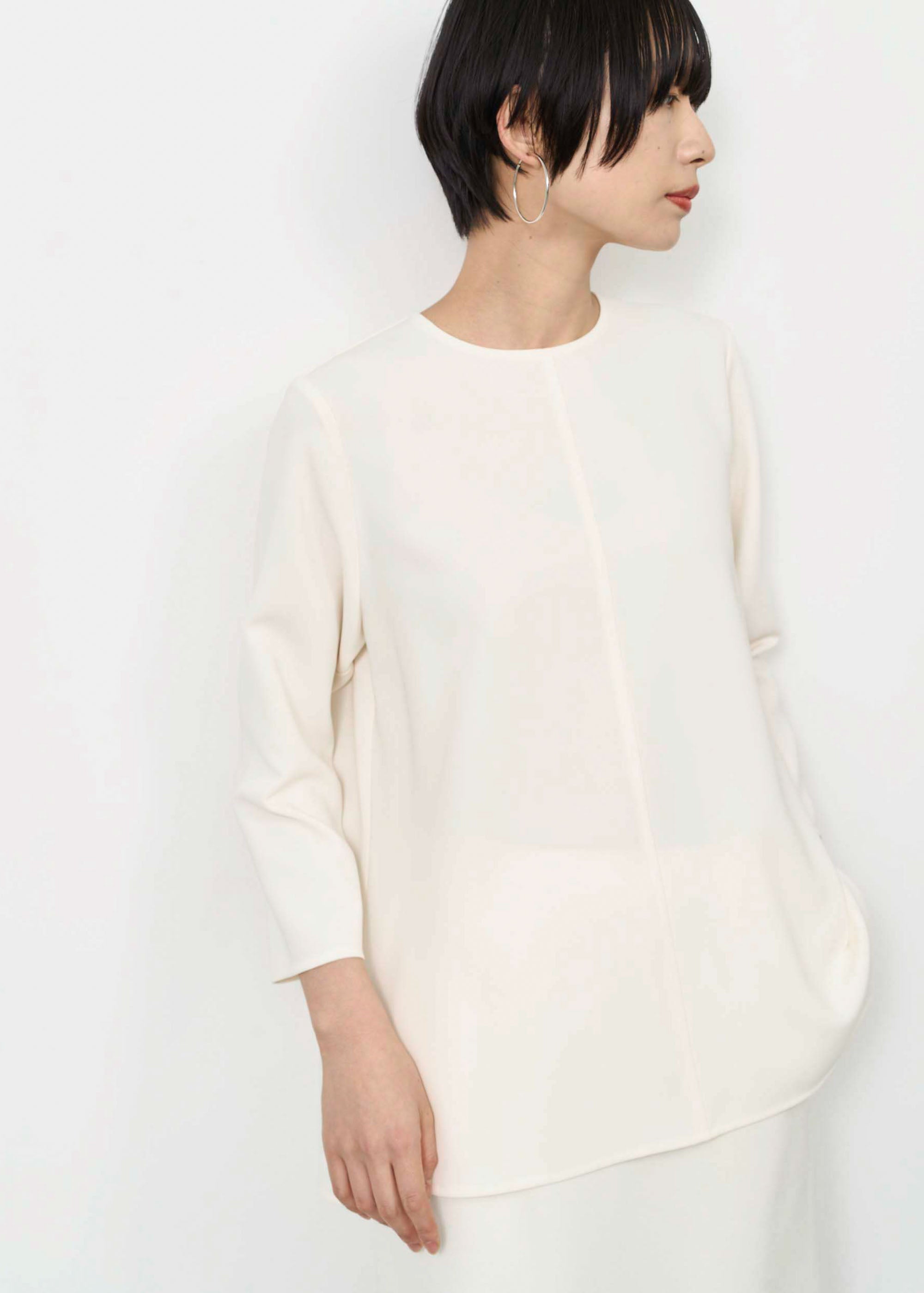 Aラインチュニックブラウス - SOÉJU online store|上質な大人の女性の Aラインチュニックブラウス - SOÉJU online store|上質な大人の女性の