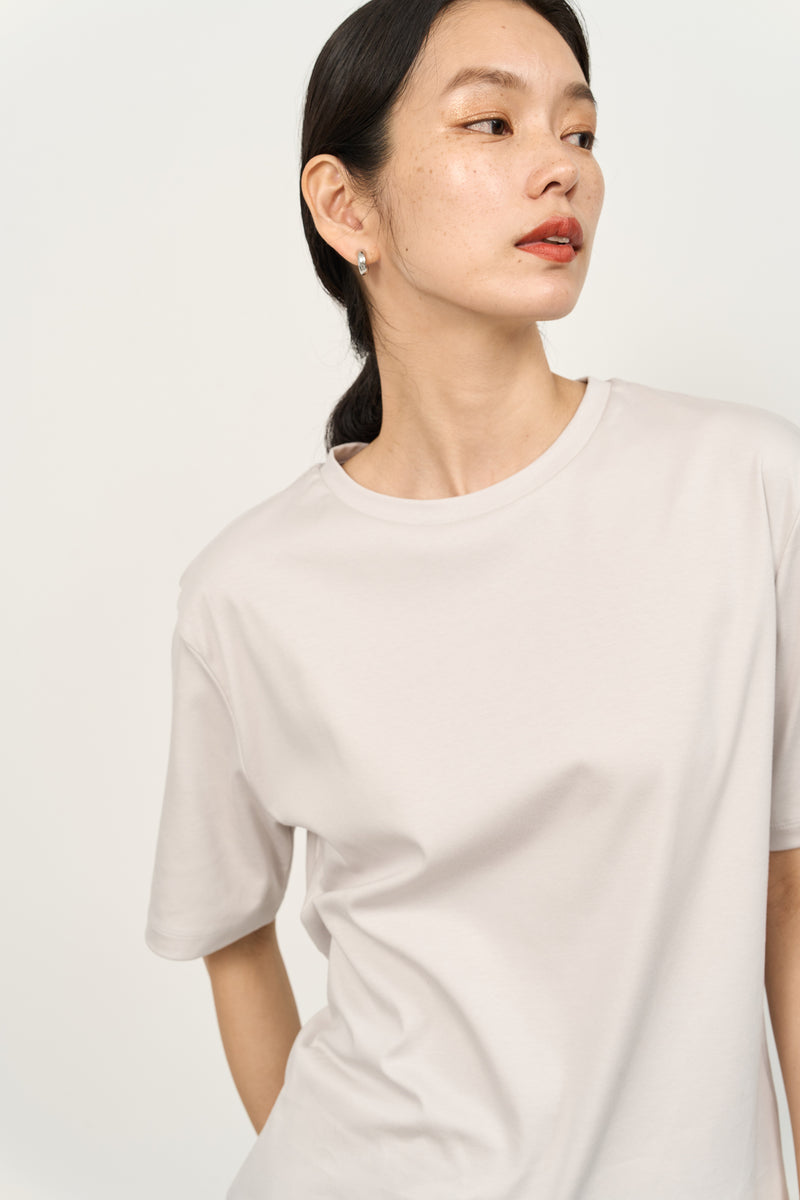 クルーネックTシャツ - SOÉJU online store｜上質な大人の女性のための