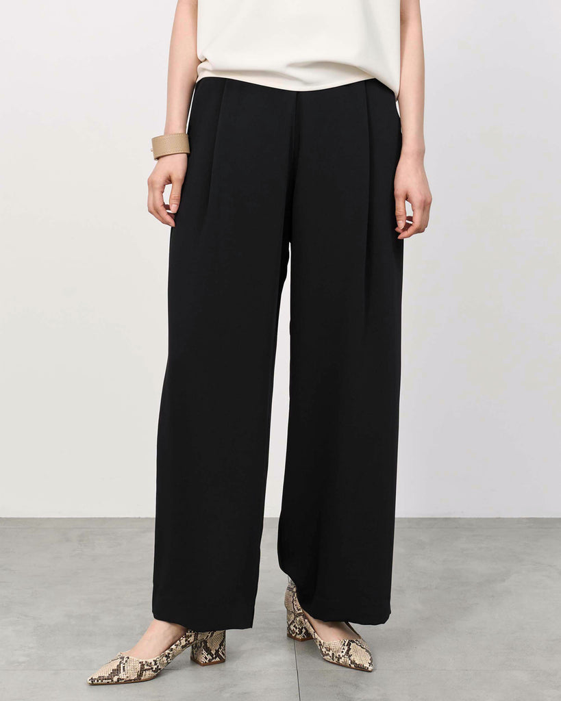 【未使用品】SOEJU カシミヤ混レギンス　ブラック　L カシミヤ混レギンス - SOÉJU online store｜上質な大人の女性の