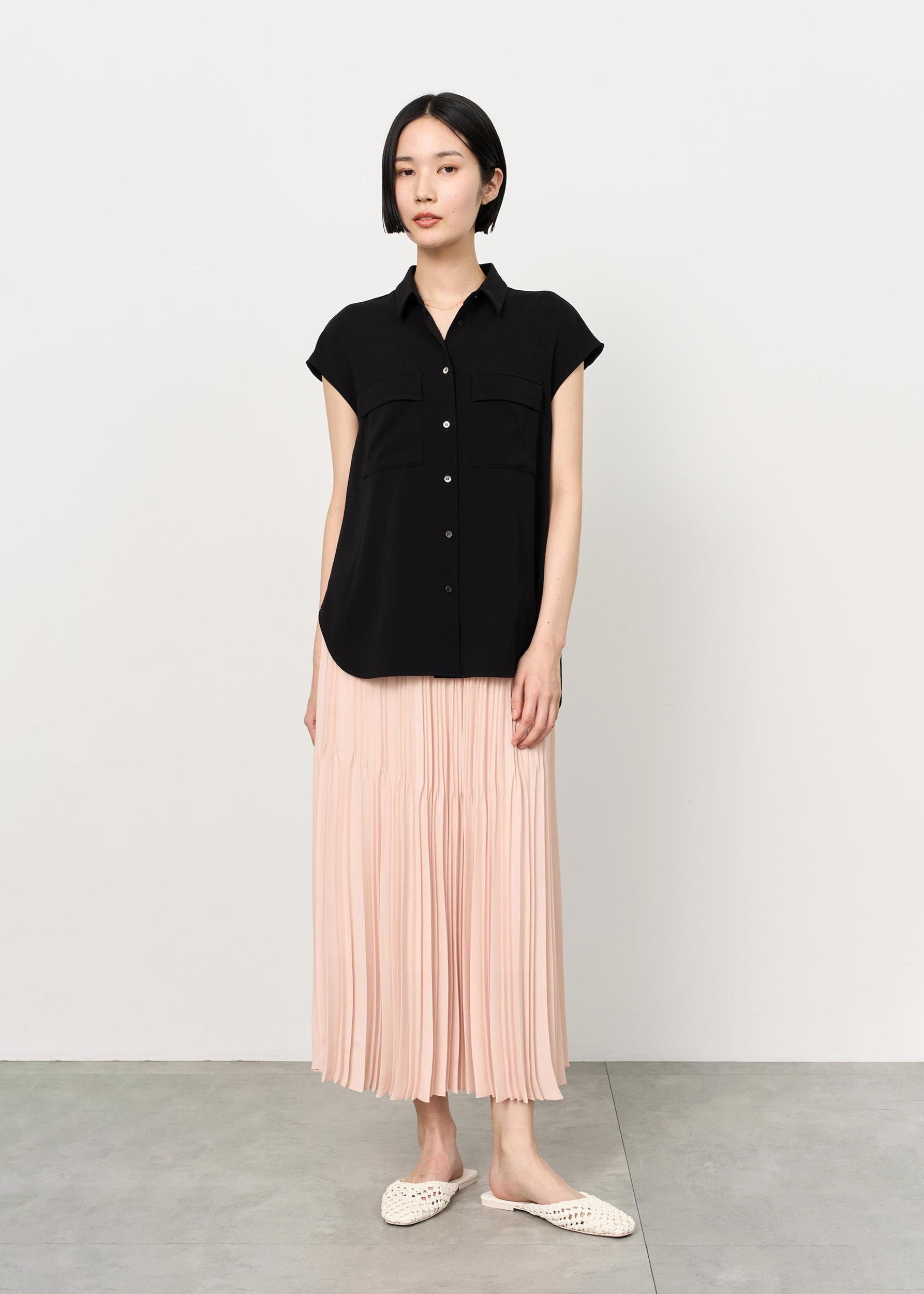 ヴィンテージサテンシャツ