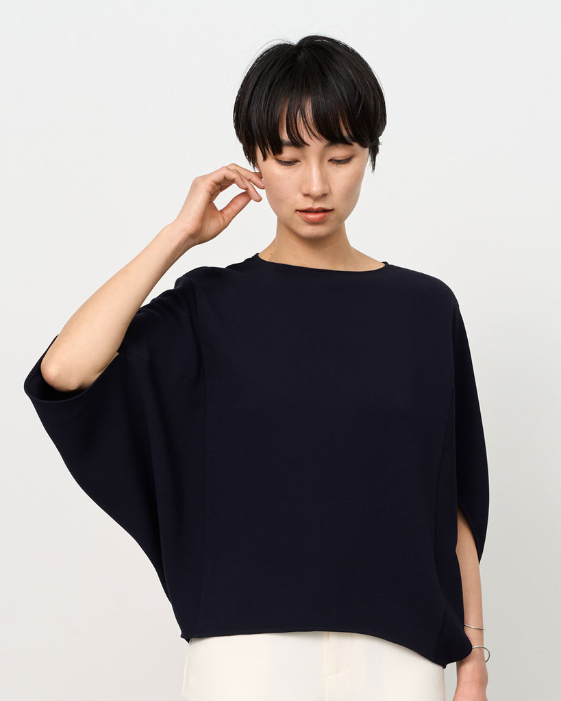 ライトクロスコクーンシルエットブラウス