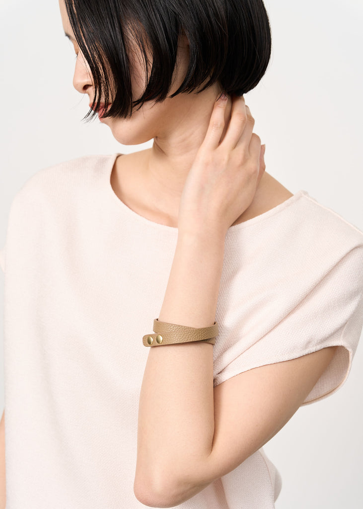 ヴィーガンレザレットブレスレット