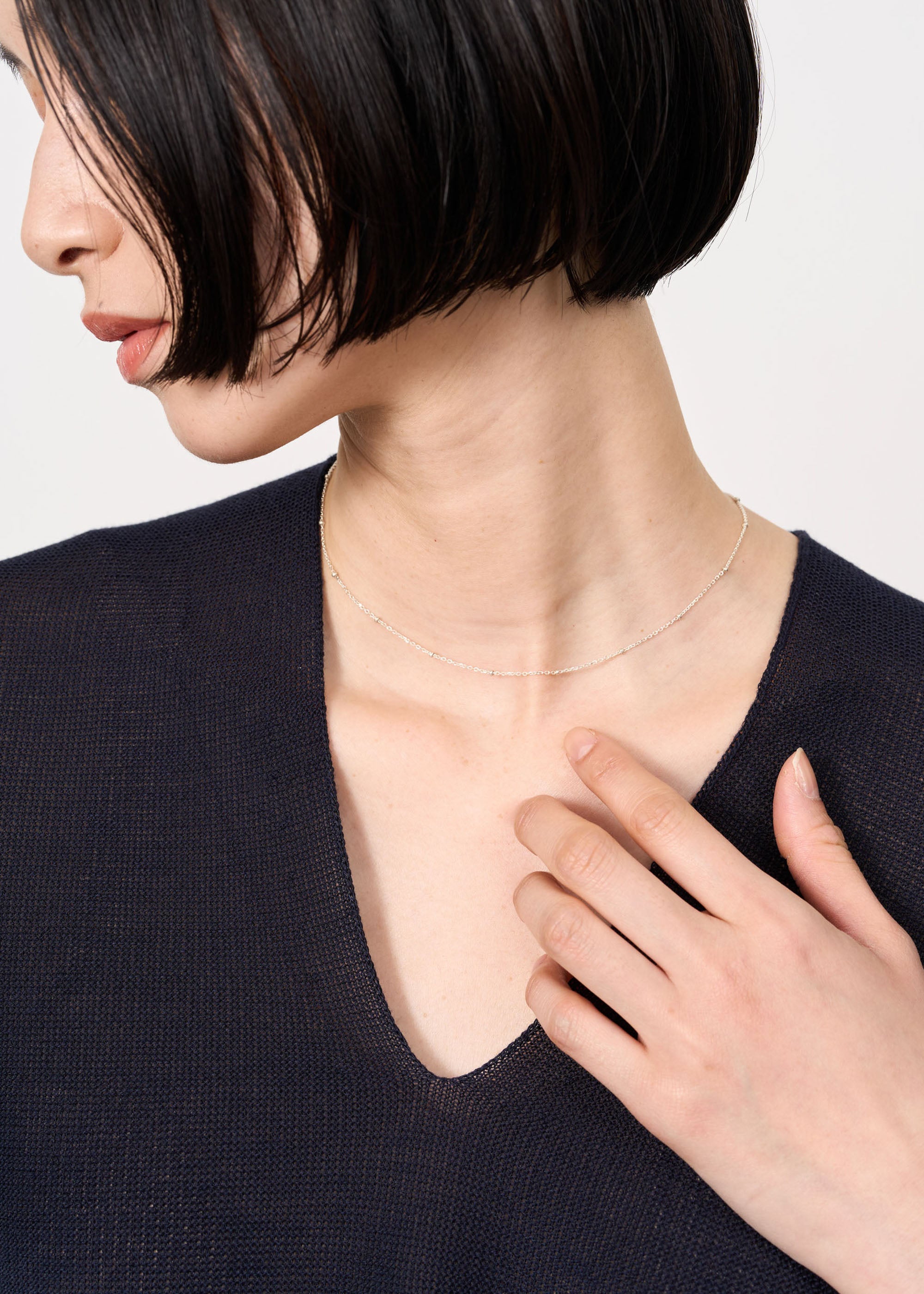 ステーションチェーンネックレス - SOÉJU online store｜上質な大人の