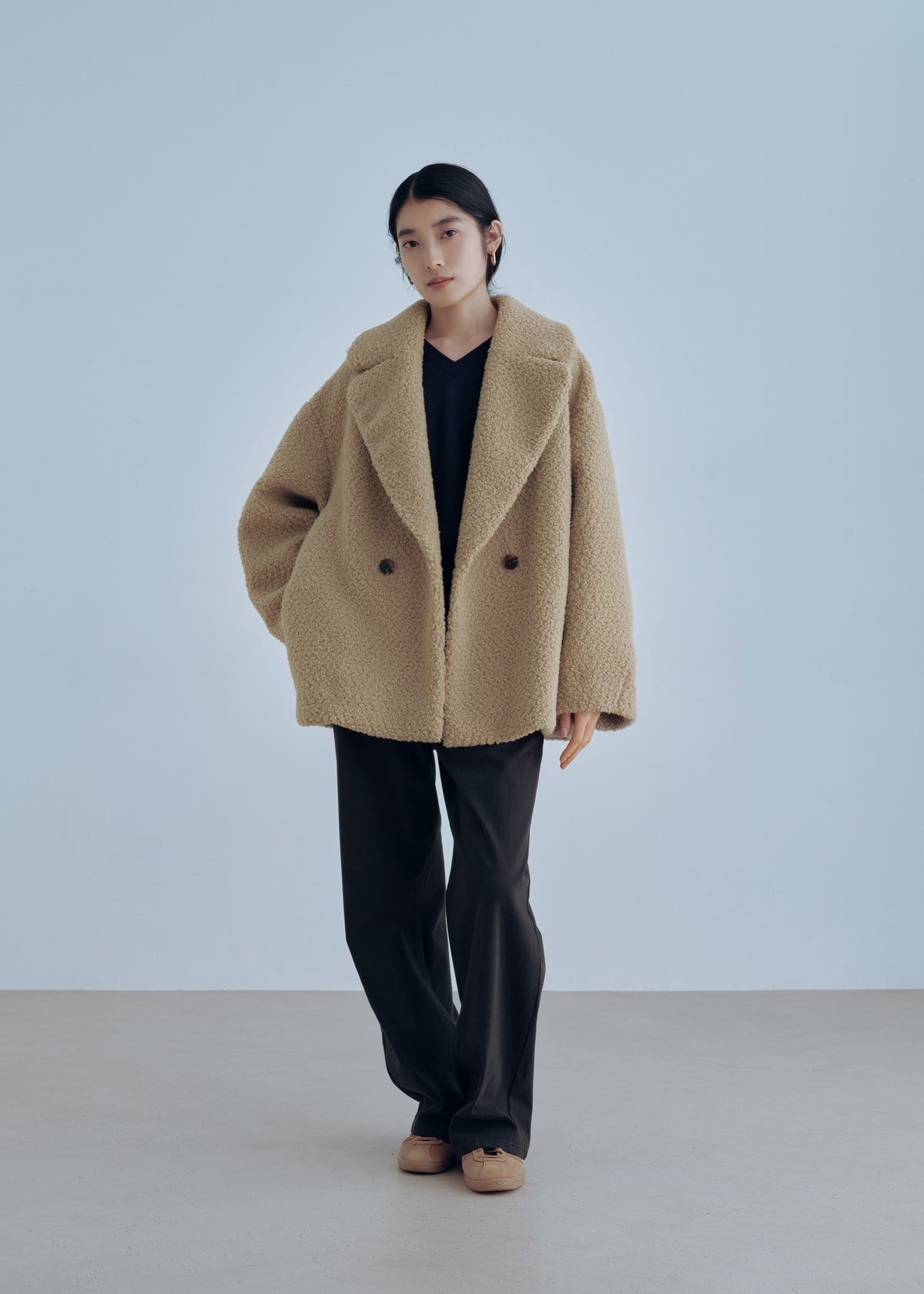 モデル:170cm サイズ:M