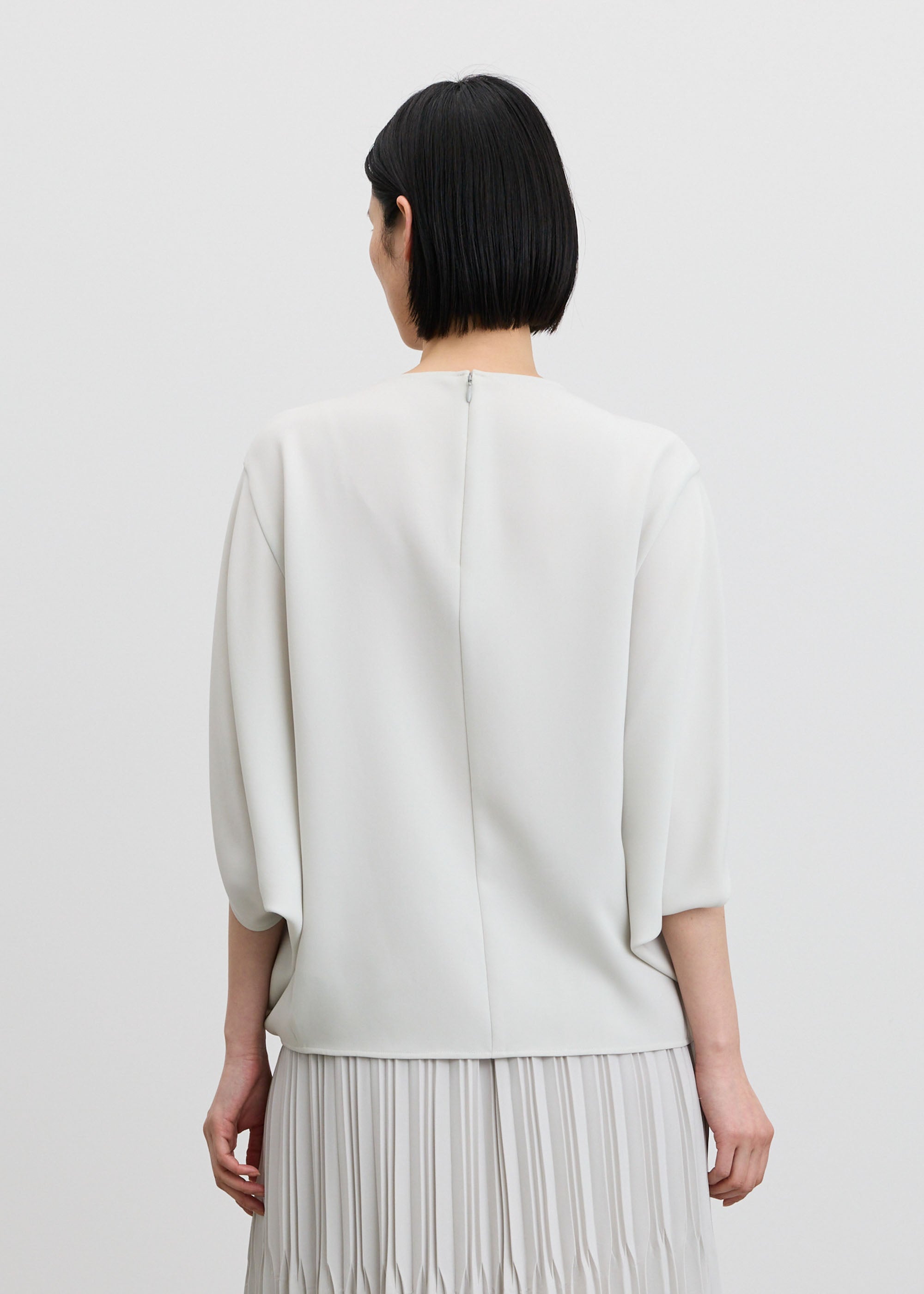 ライトクロスコクーンシルエットブラウス