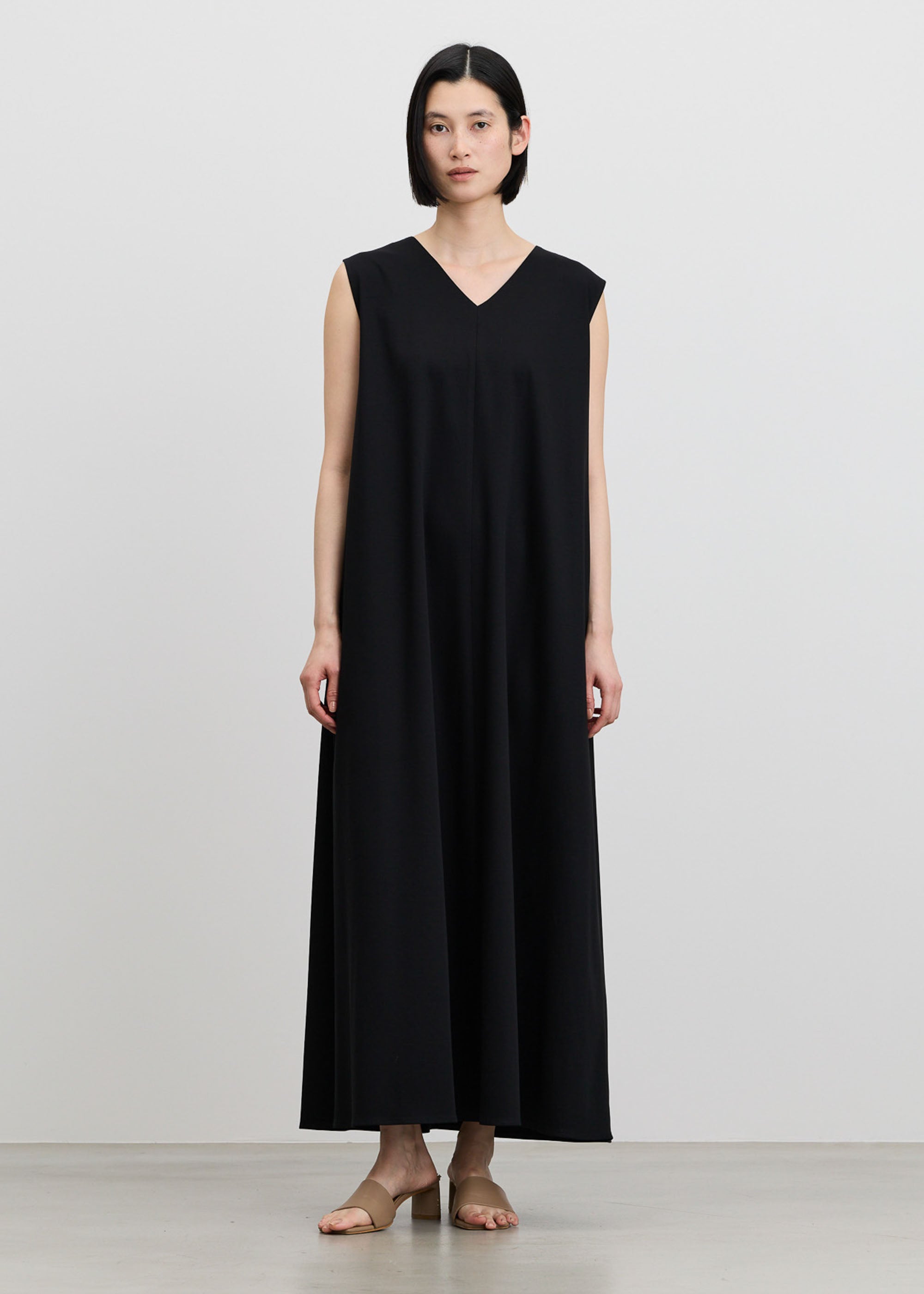 COOL SMOOTH ノースリーブマキシワンピース