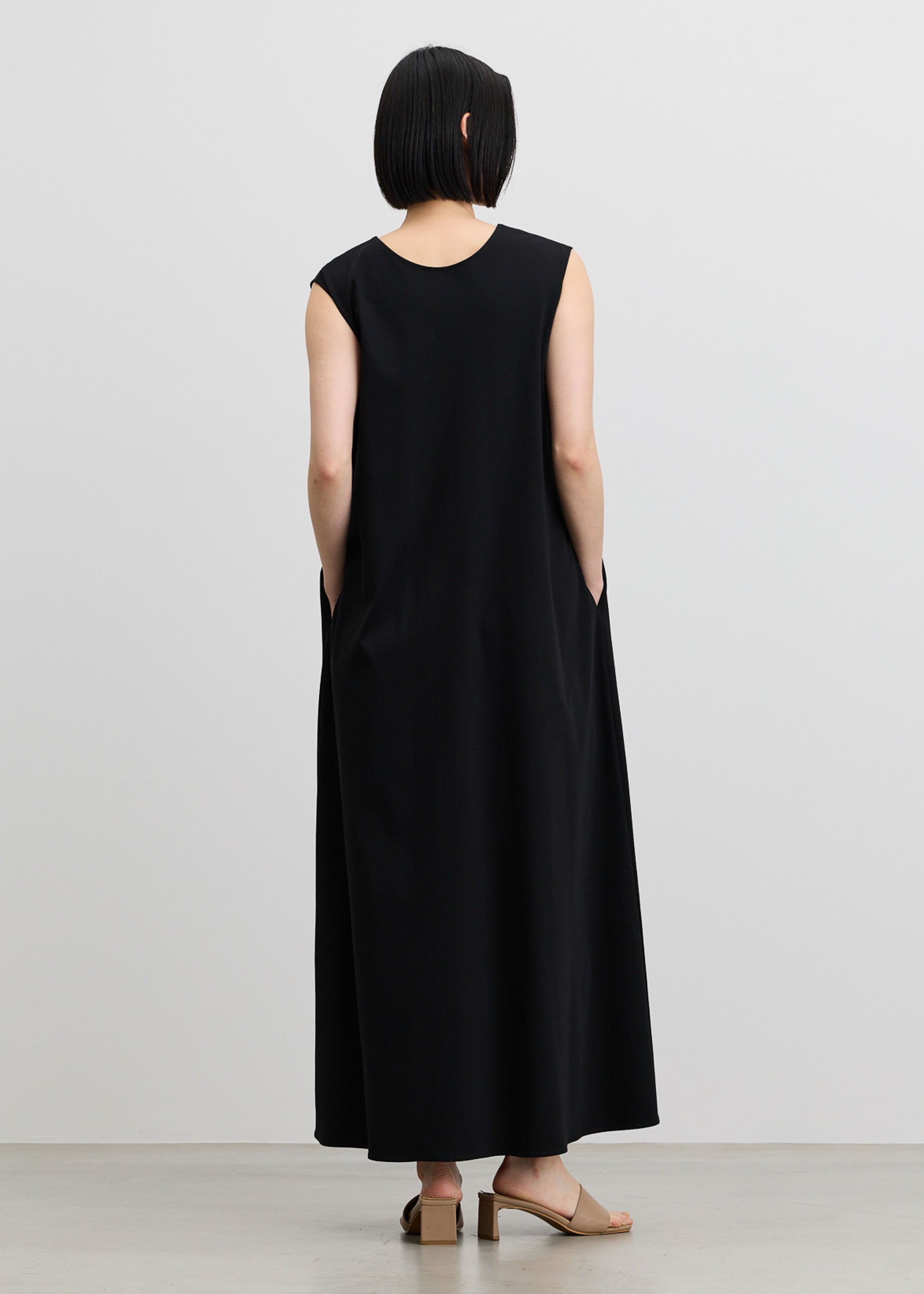 COOL SMOOTH ノースリーブマキシワンピース