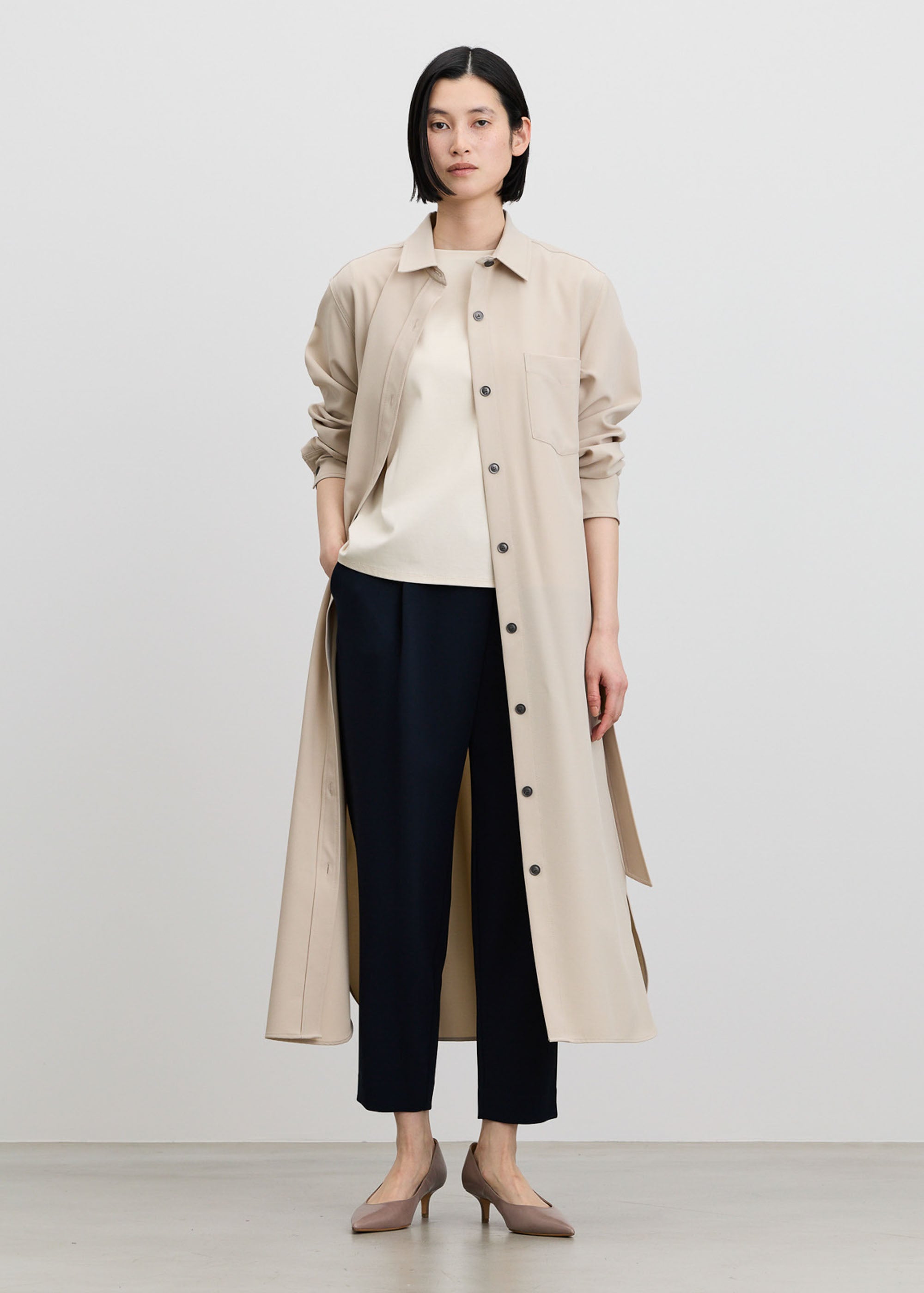 クレージュ　ワンピース　9号 ソフトオックスシャツワンピース - SOÉJU online store｜上質な大人の