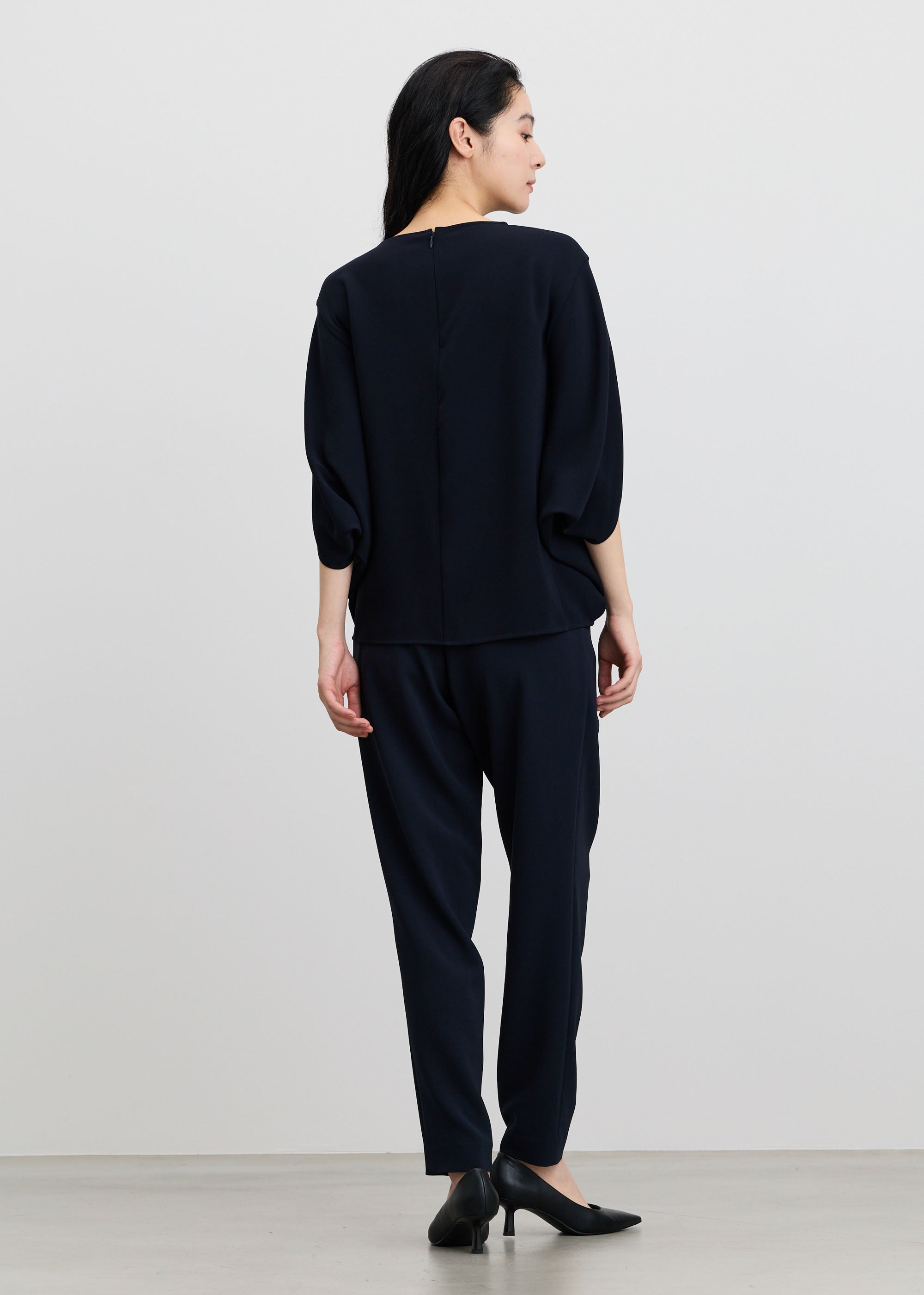 ソージュ SOÉJU タックパンツ S-00-PT-001 大きめサイズ　XL タックパンツ - SOÉJU online store｜上質な大人の女性のためのボトムス
