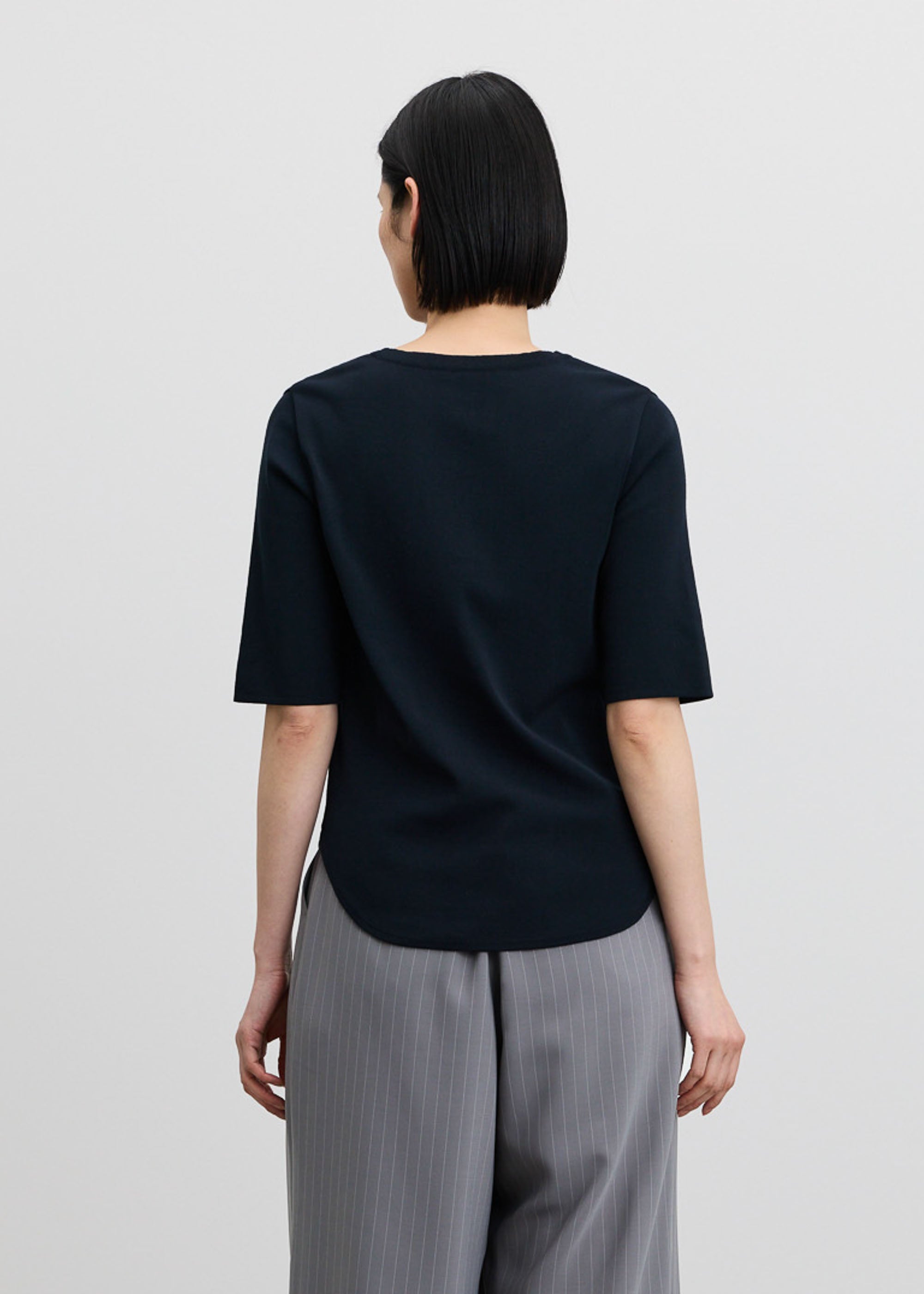 5分袖ニットソー