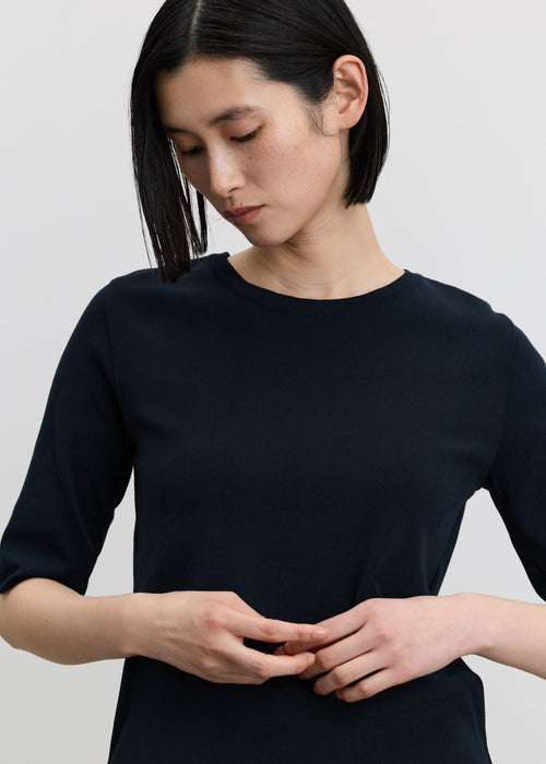 5分袖ニットソー