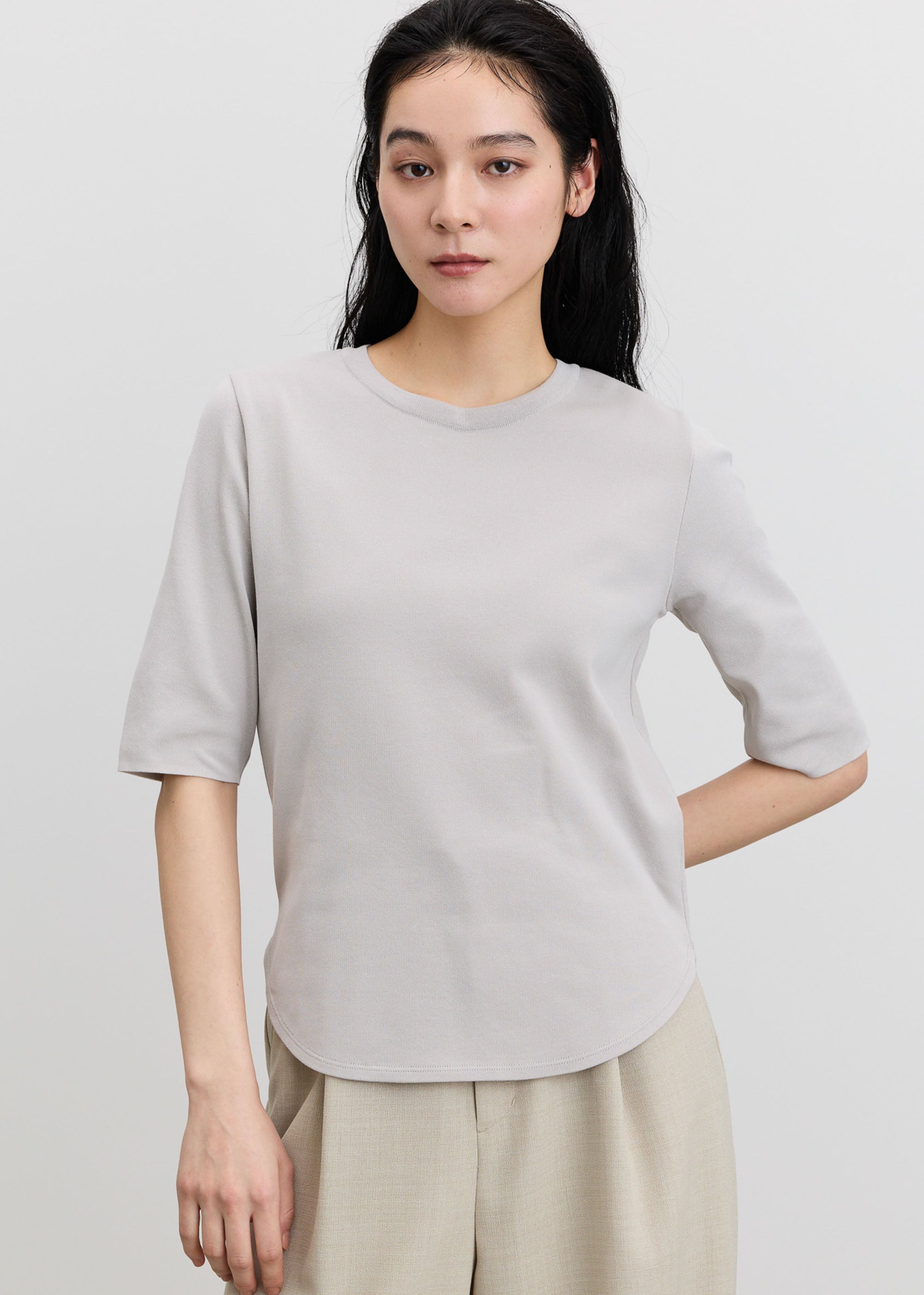 5分袖ニットソー - SOÉJU online store｜上質な大人の女性のための