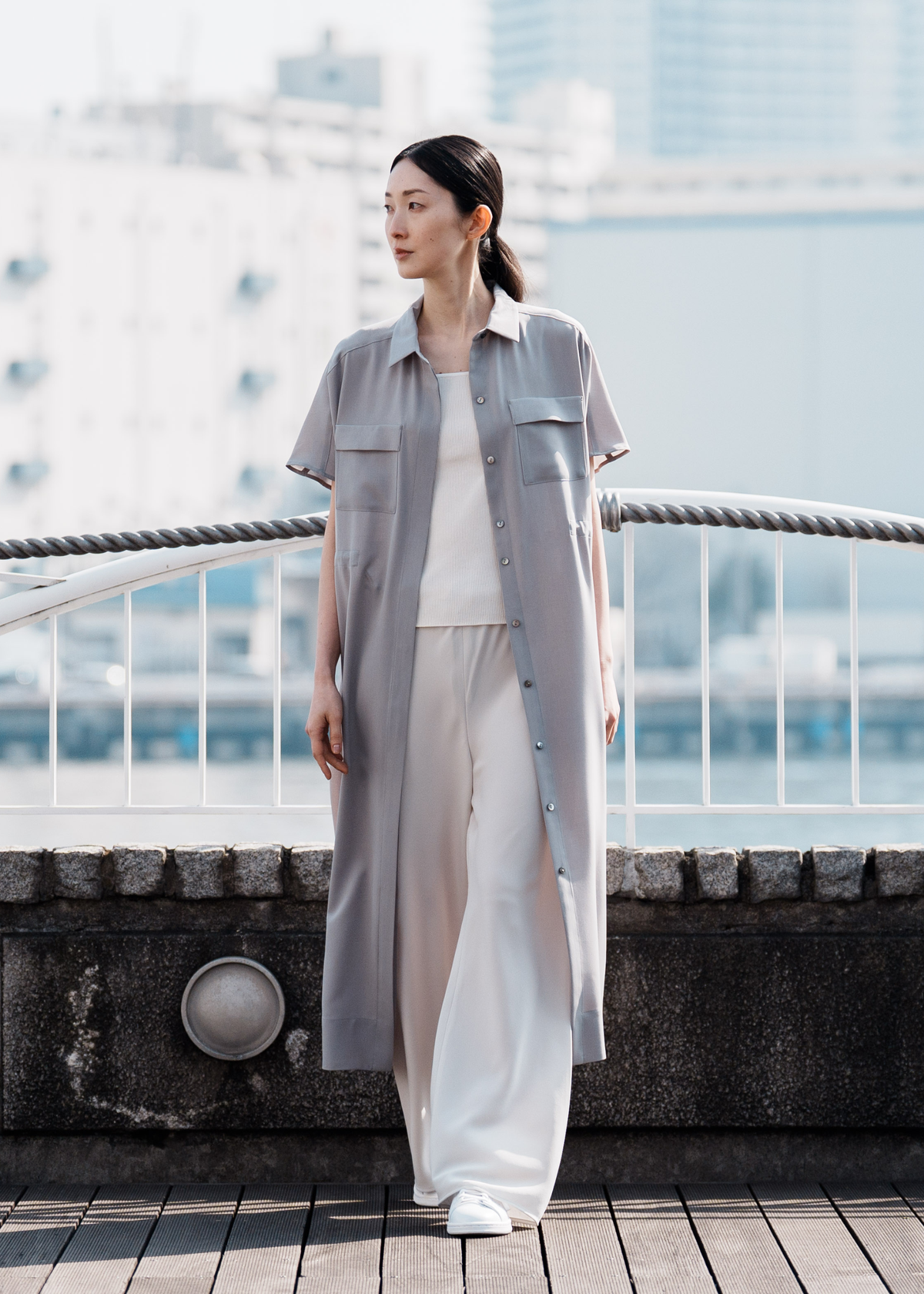 毎日着たくなる シャツワンピース