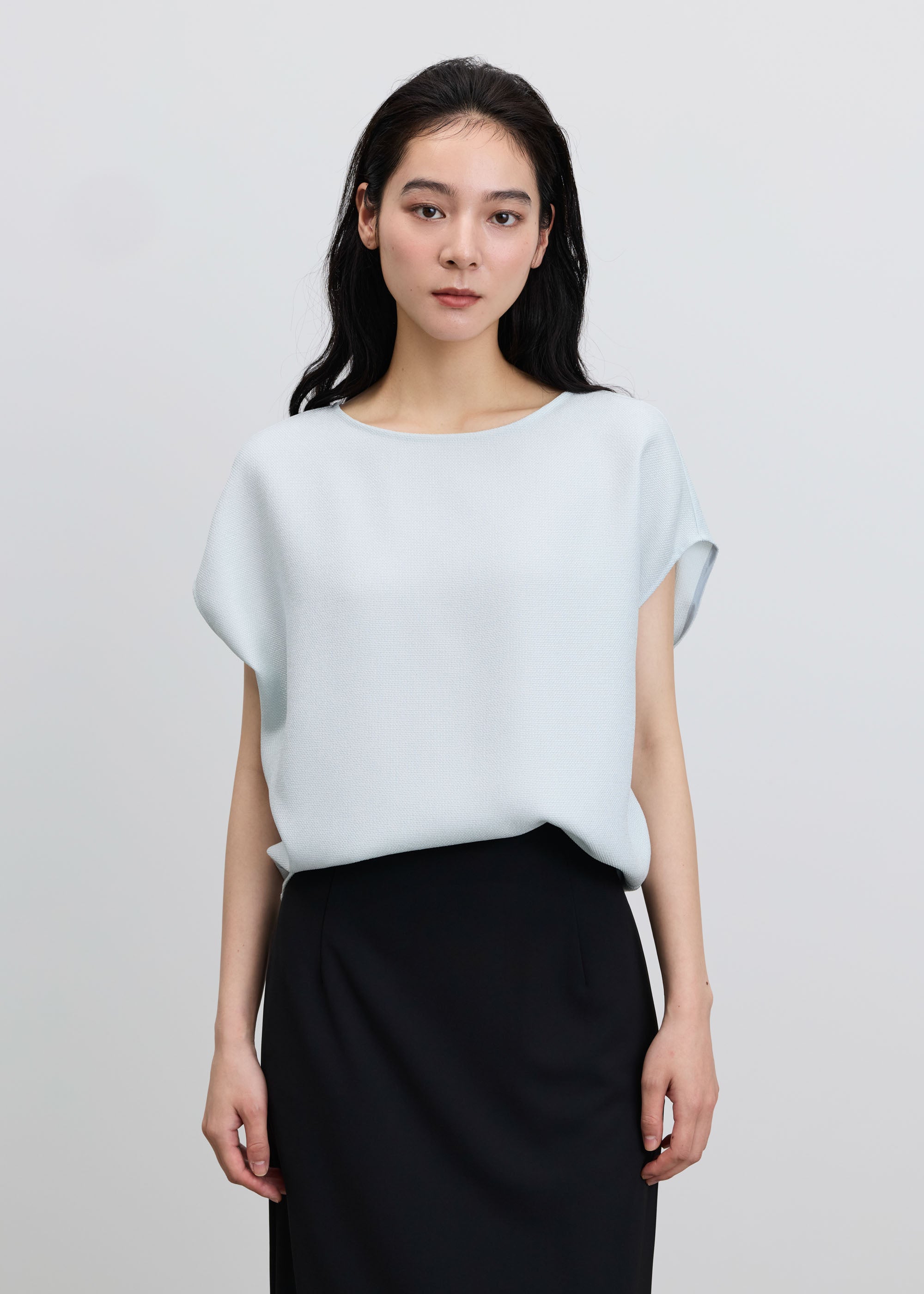 リネーラショートスリーブコクーンブラウス - SOÉJU online store