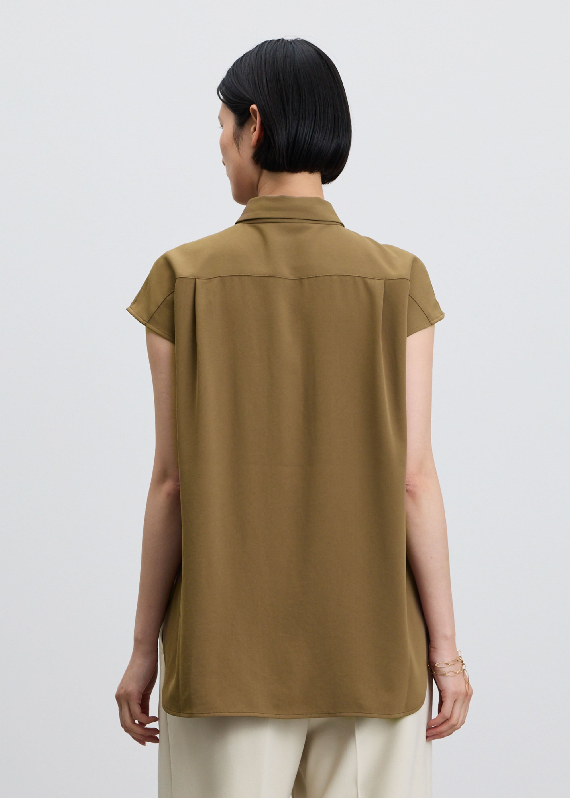 ヴィンテージサテンシャツ - SOÉJU online store｜上質な大人の女性の