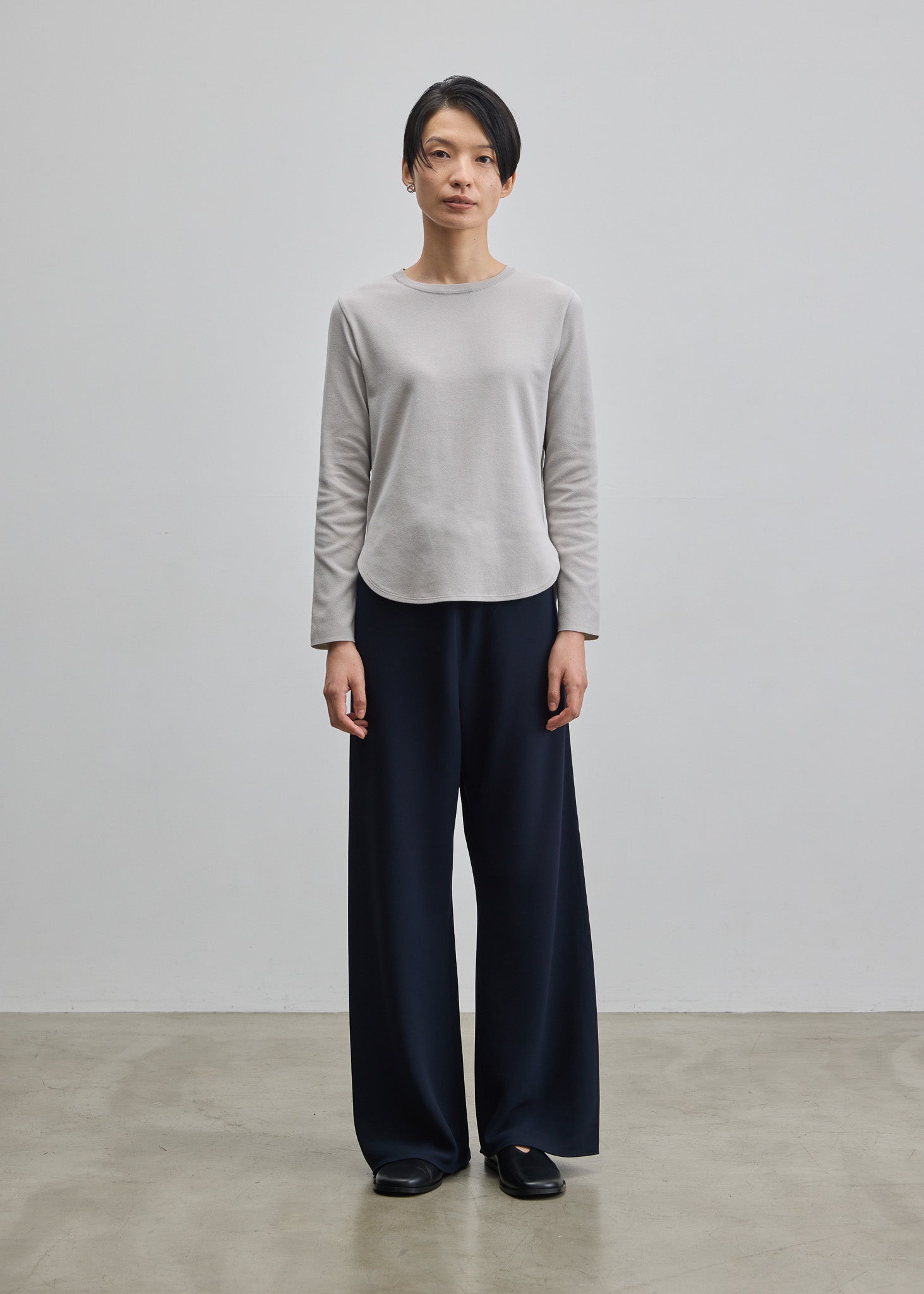 ロングスリーブニットソー