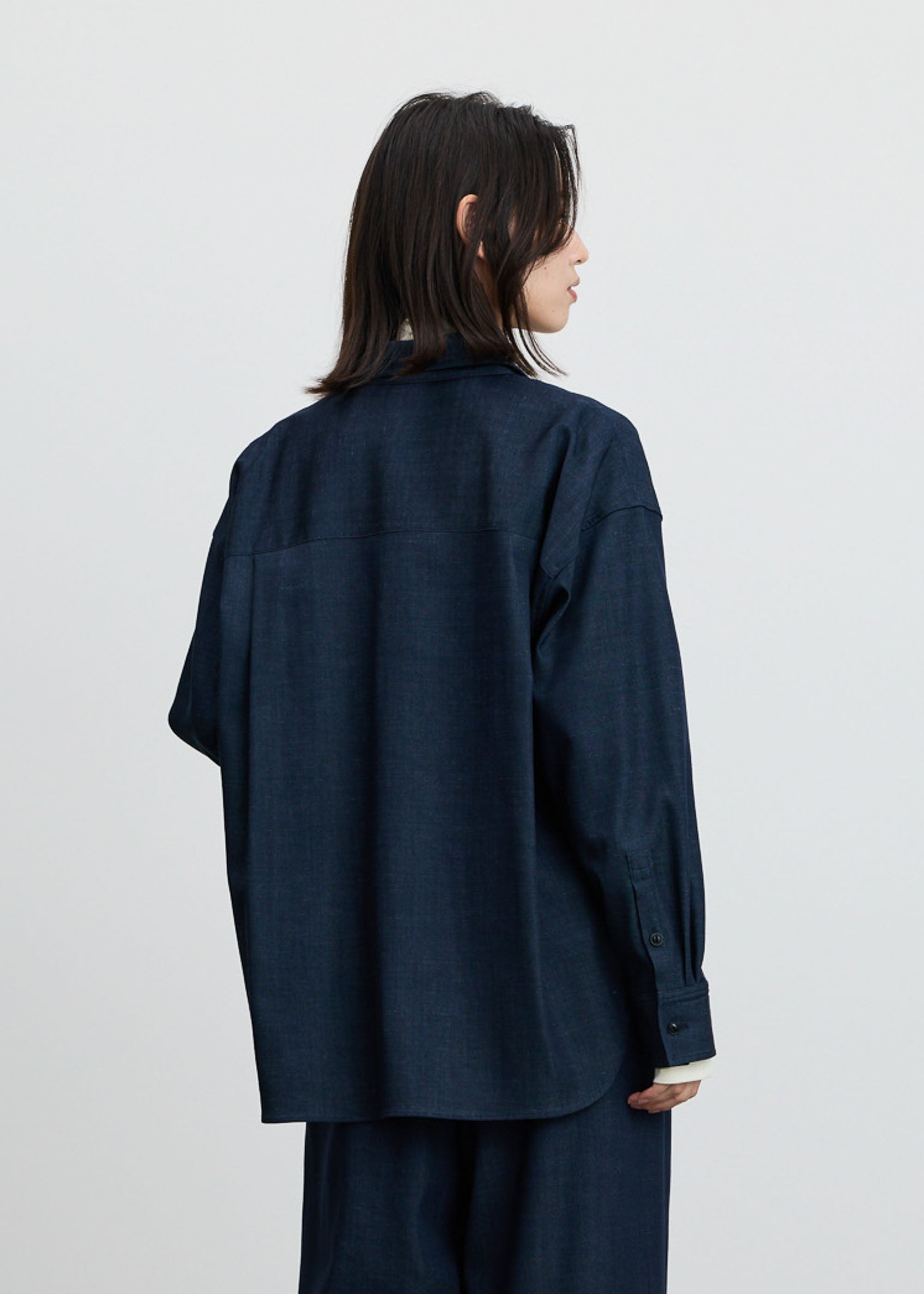 デニムライクシャツ - SOÉJU online store｜上質な大人の女性のための