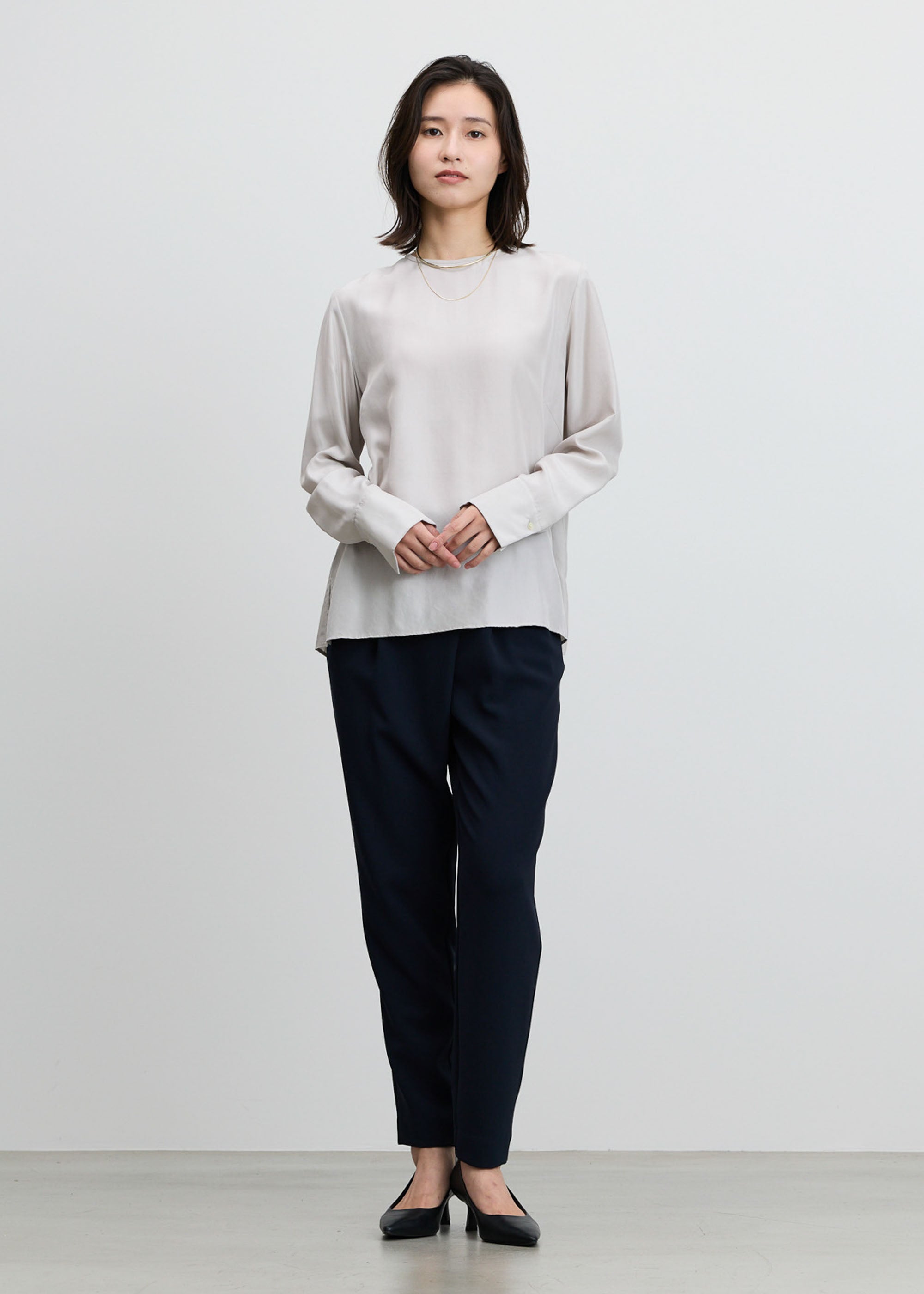 タックパンツ TALL丈 - SOÉJU online store｜上質な大人の女性のための