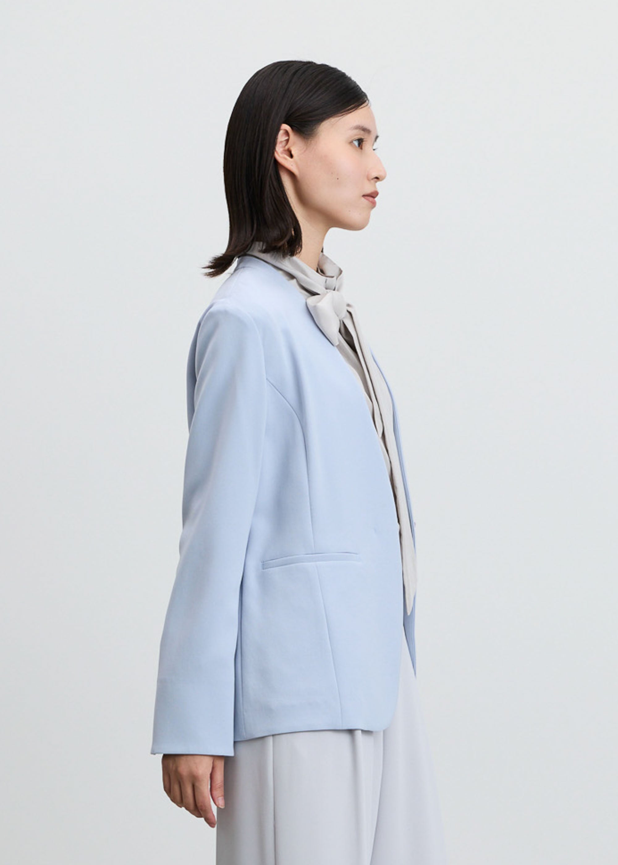 ノーカラージャケット - SOÉJU online store｜上質な大人の女性のため