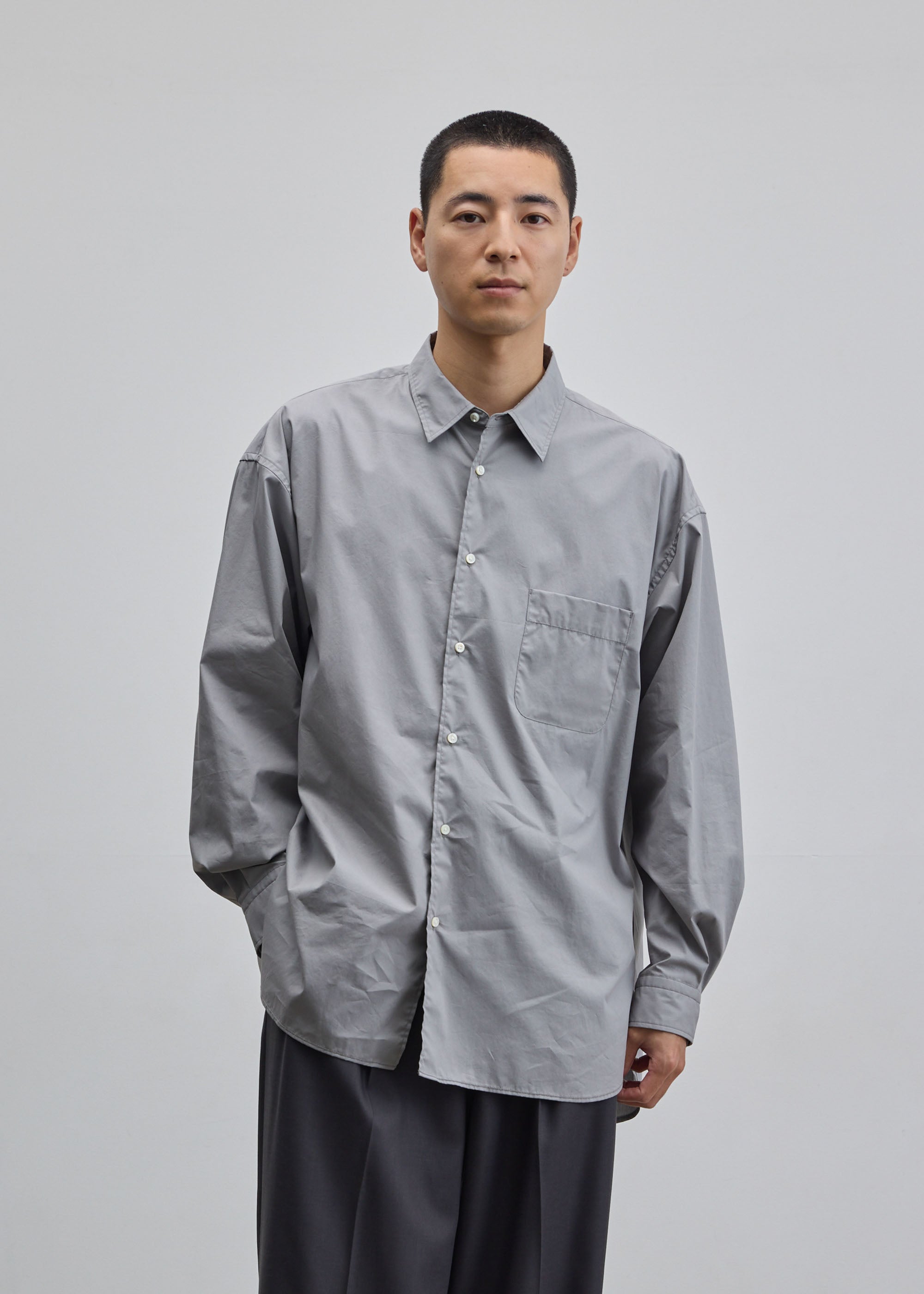 タイプライターオーバーサイズシャツ｜SOÉJU k - SOÉJU online store