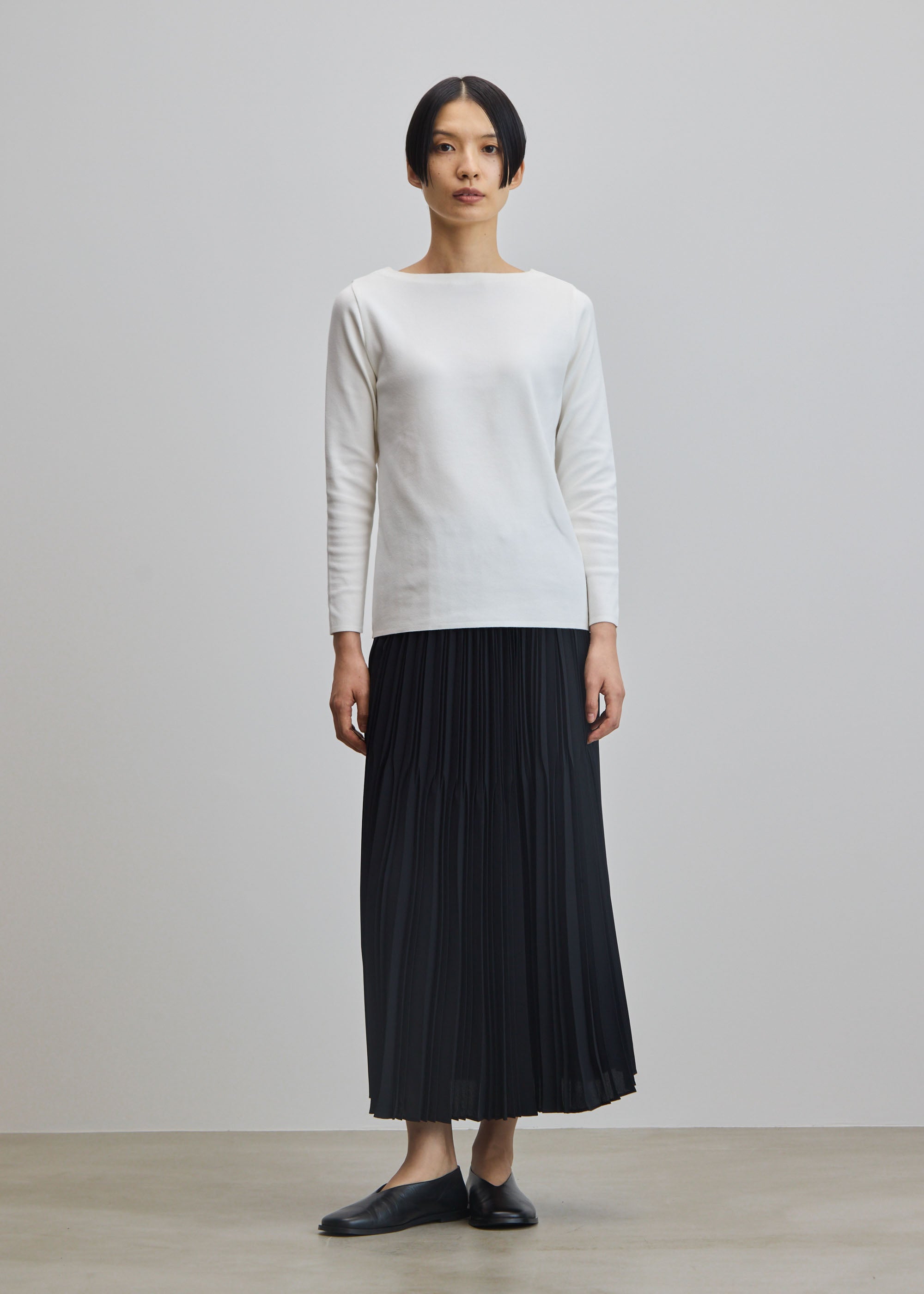 ボートネックニットソー - SOÉJU online store｜上質な大人の