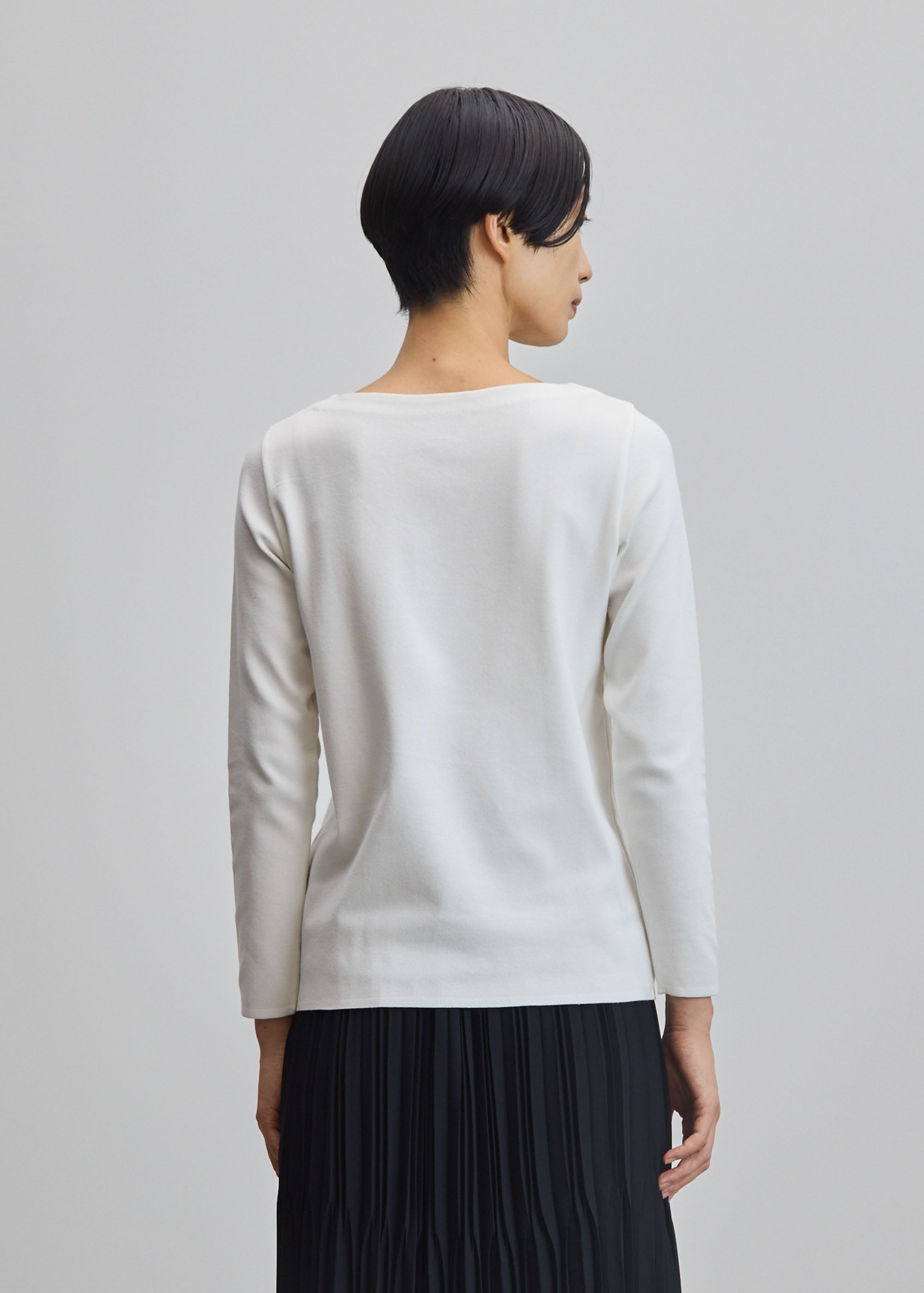 ボートネックニットソー - SOÉJU online store｜上質な大人の女性の