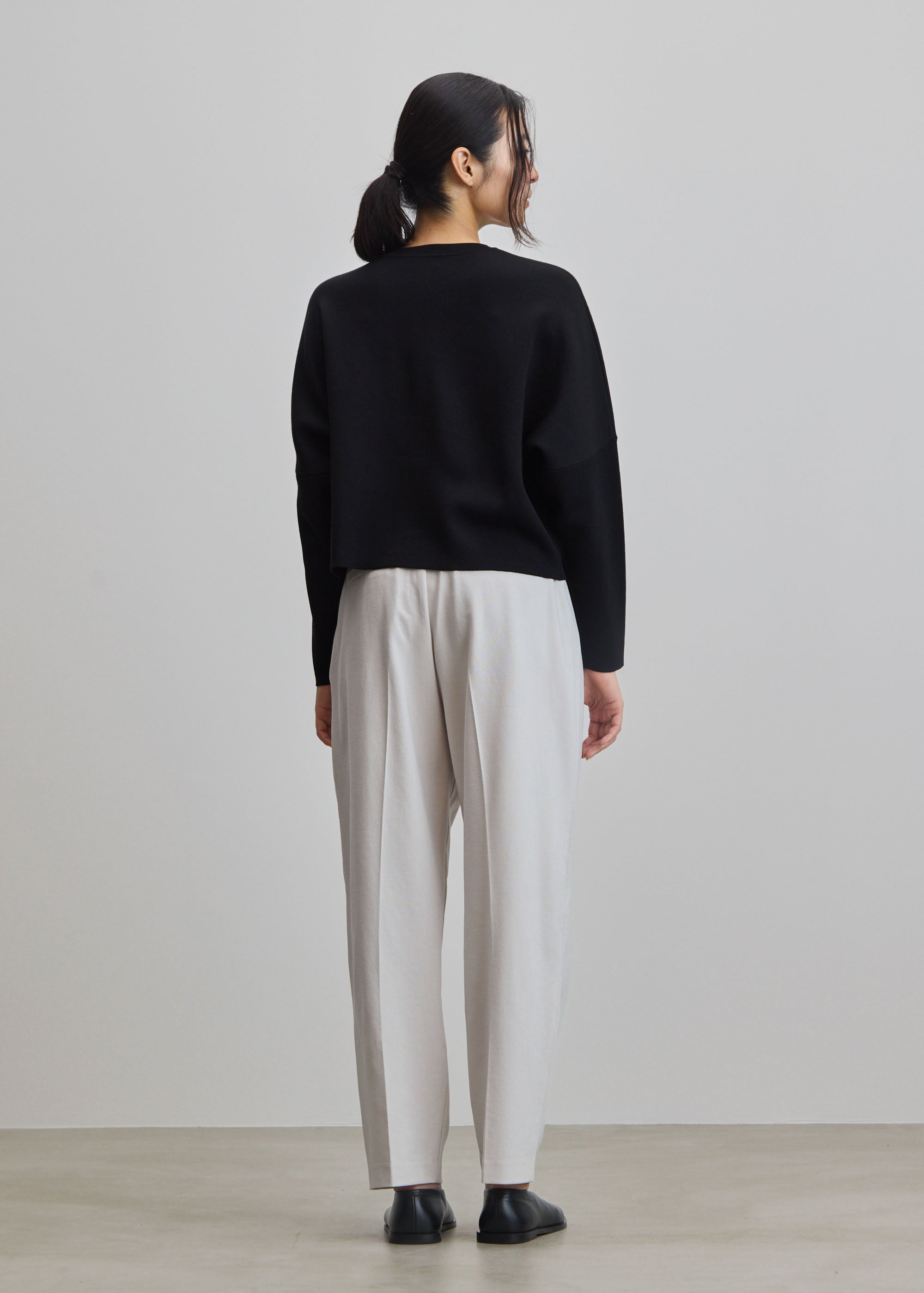 コンフォートファインタックバレルパンツ