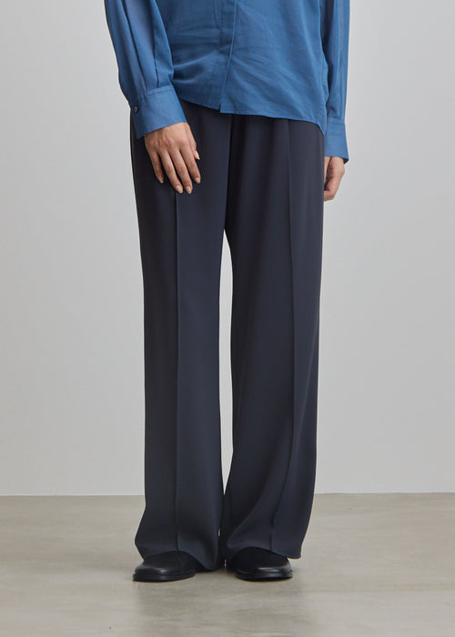 ヴィンテージサテンドロストワイドパンツ