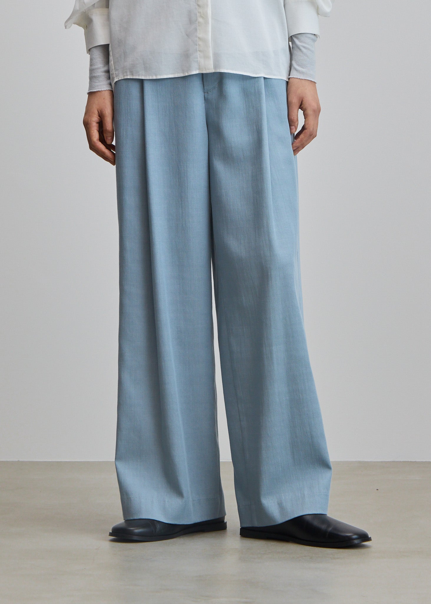 STUKAワイドわデニムパンツ 新品 サムシング something デニム ワイドパンツ 27 SOMETHING