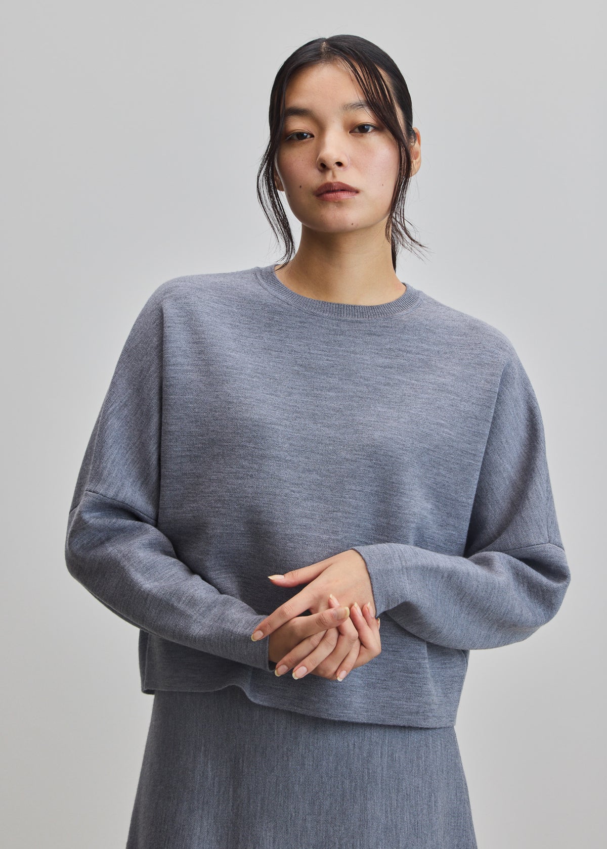 スウェットライクショートプルオーバー - SOÉJU online store｜上質な 