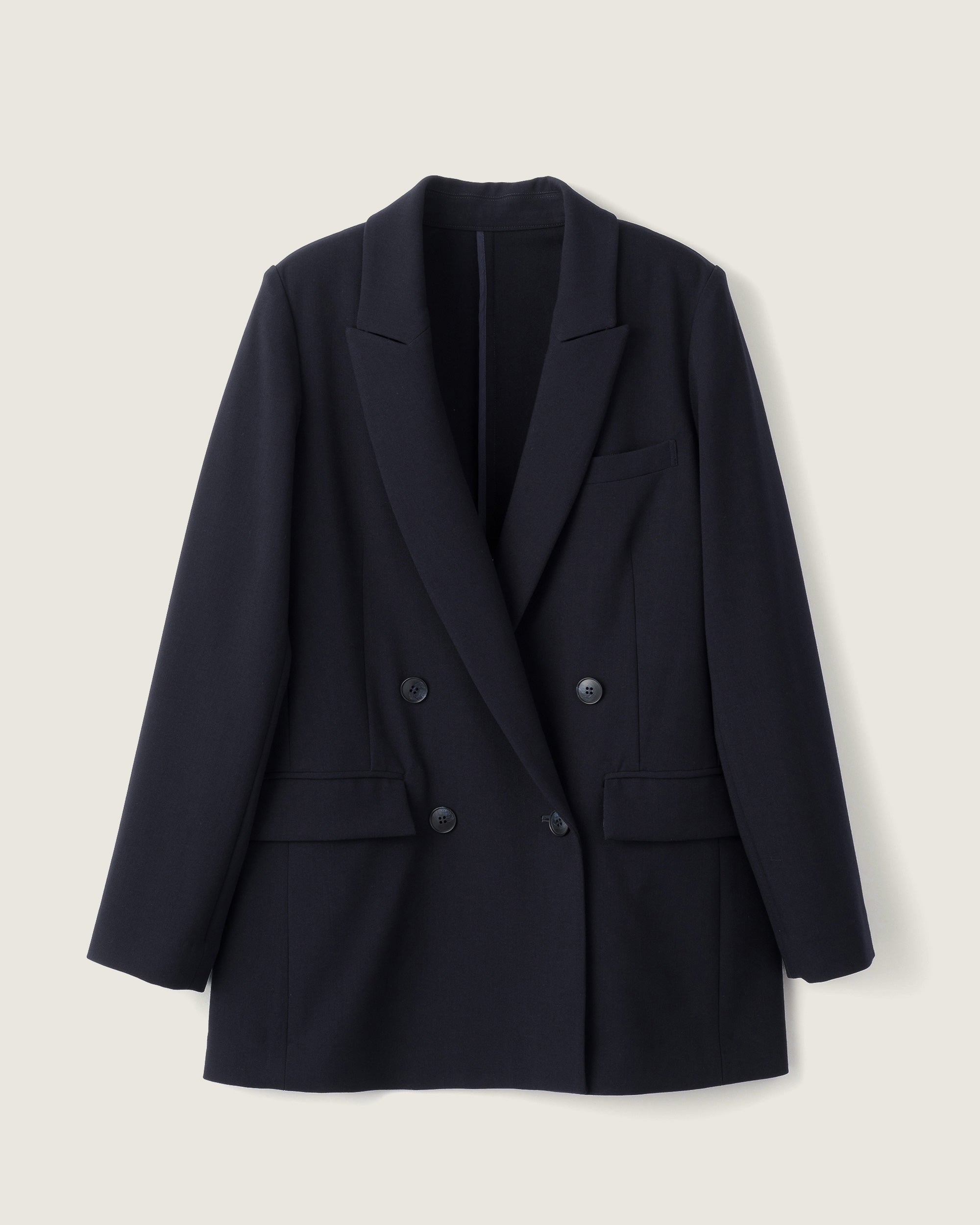 ウールライクダブルジャケット
