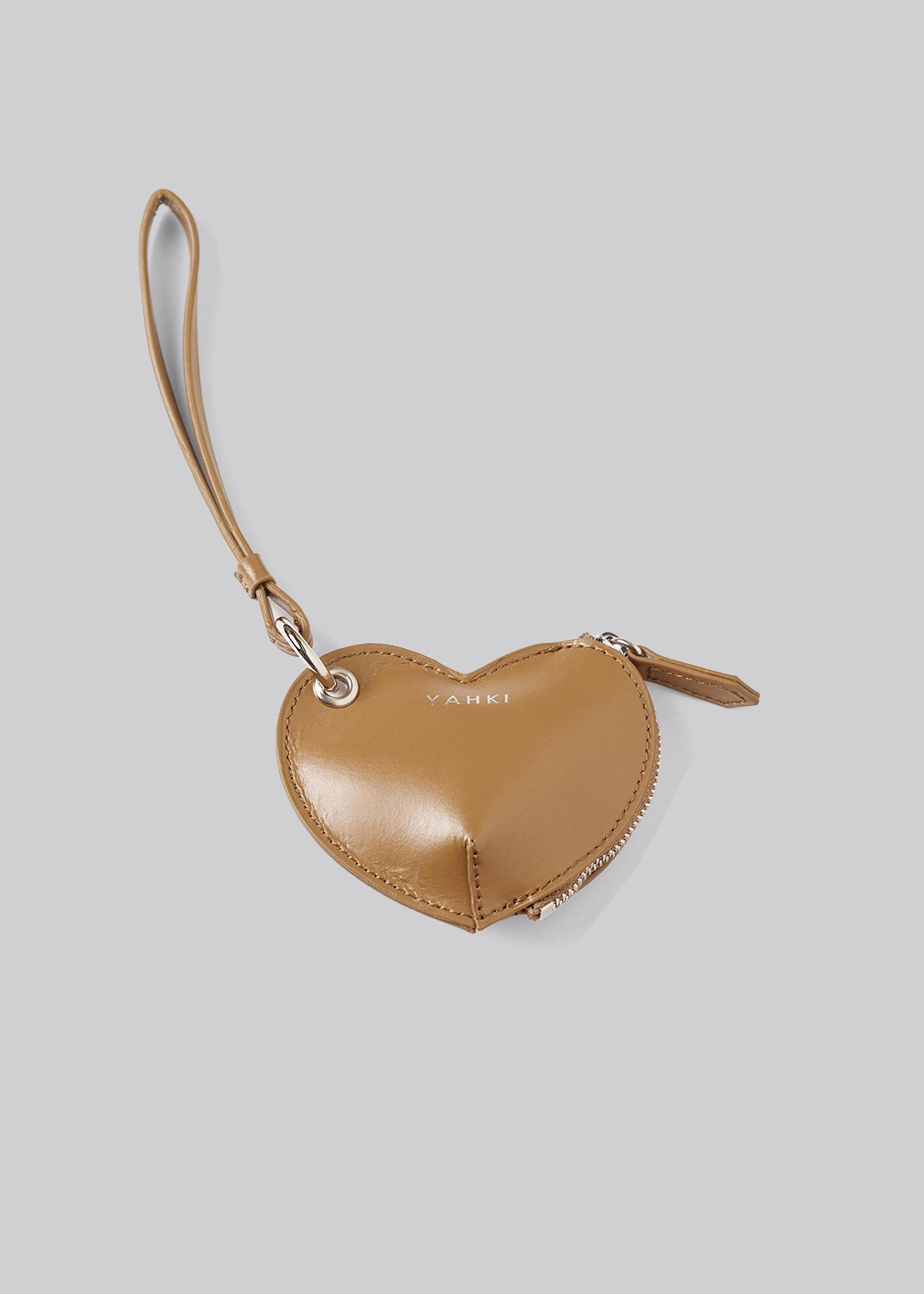 YAHKI / SMOOTH  チャーム付きコインケース（ハート）