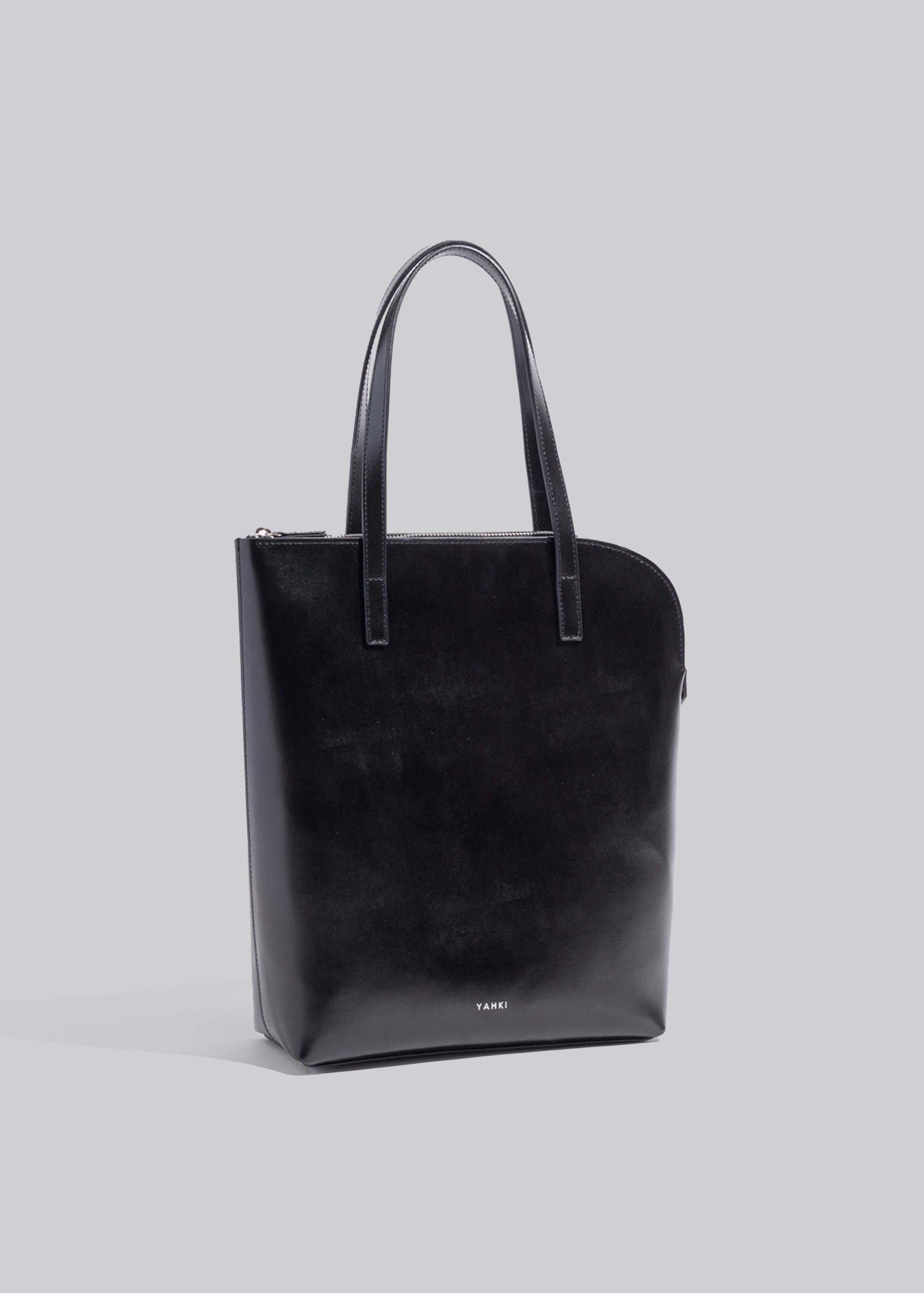 YAHKI / SOFT W FACE ジップ付きトートバッグ