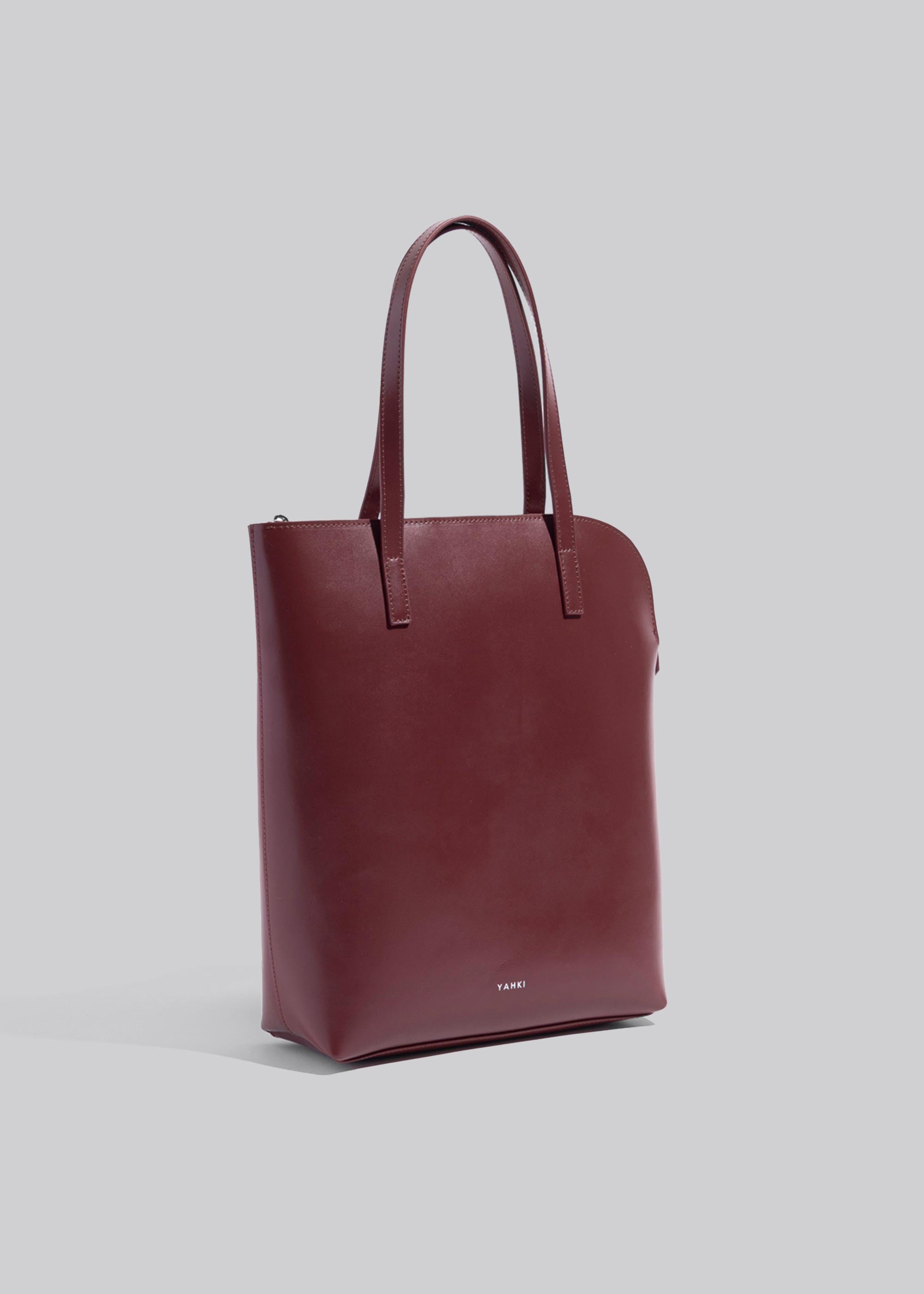 SOFT W FACE ジップ付きタテ型トートバッグ - SOÉJU online store