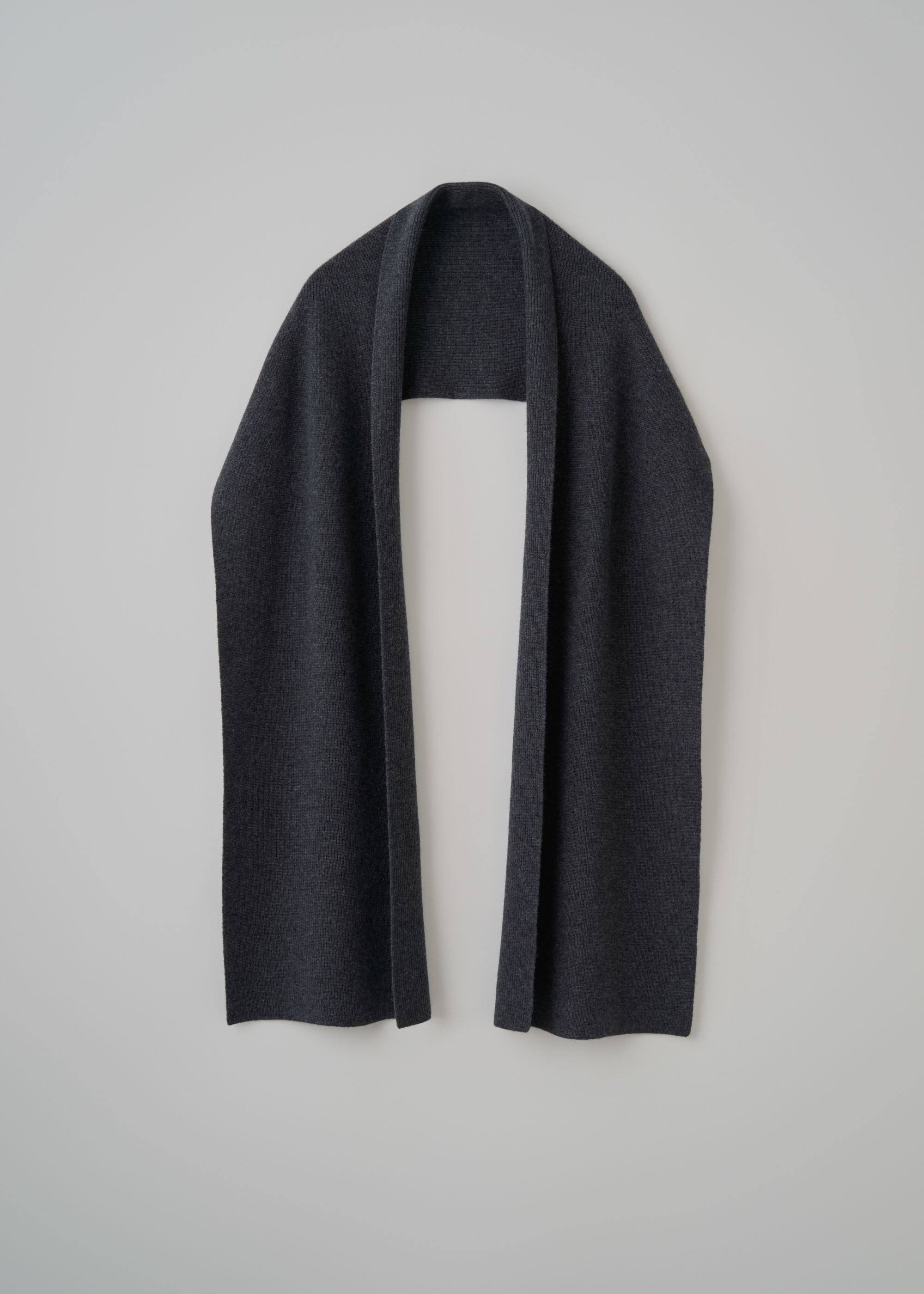 カシミヤ混ニットマフラー - SOÉJU online store｜上質な大人の