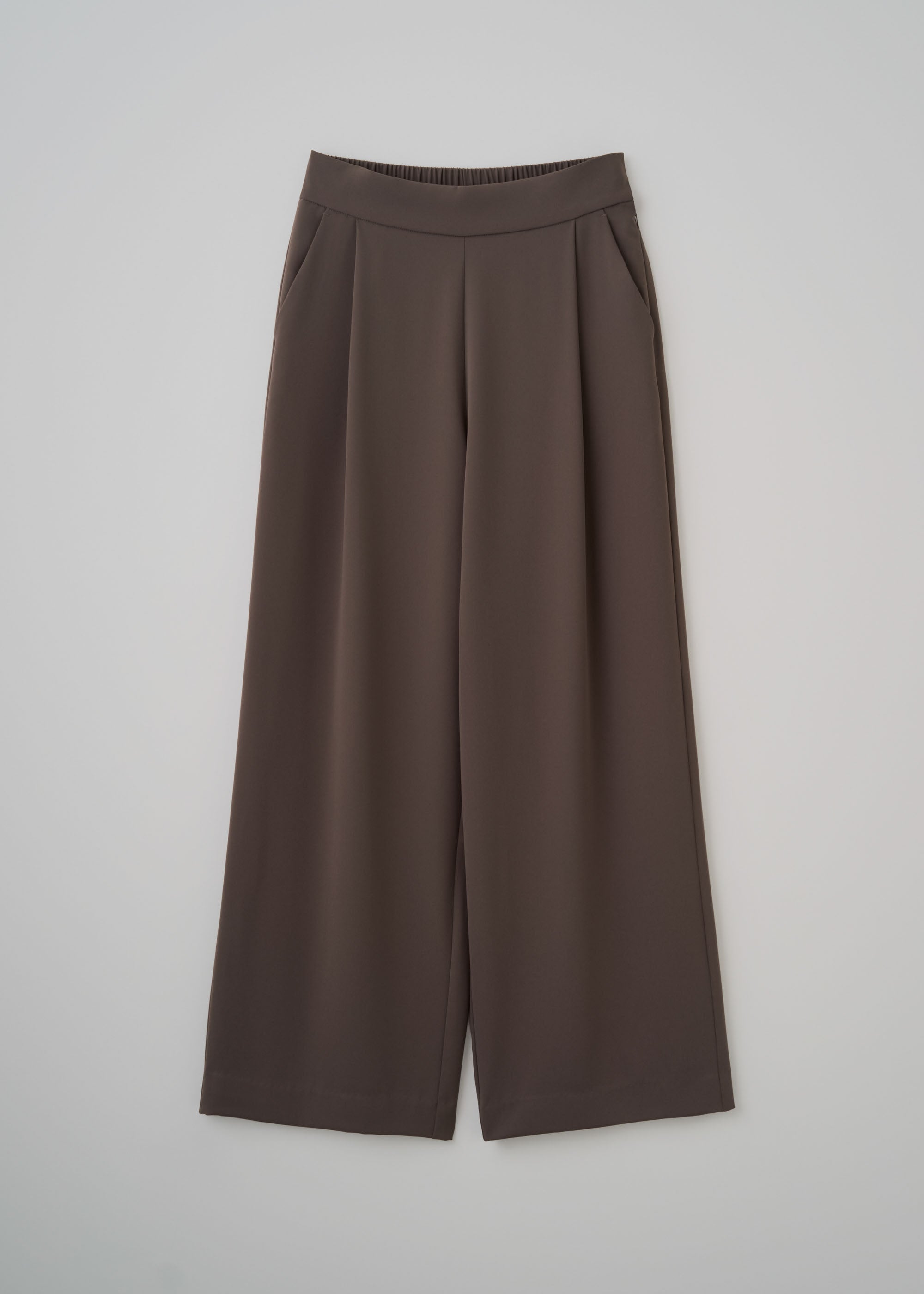 サイドタックワイドパンツ TALL丈 - SOÉJU online store｜上質な大人の