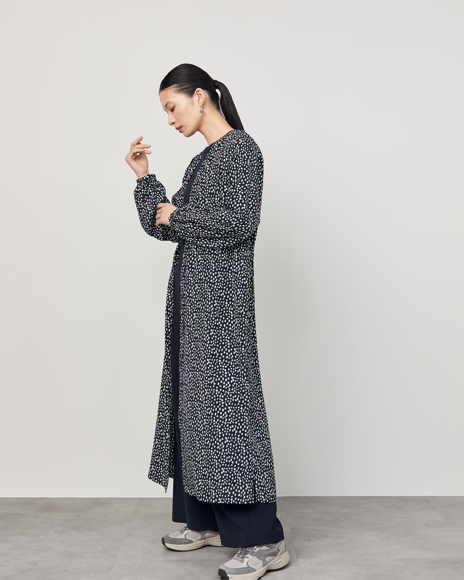 MSGM '24春物レオパード柄ワンピース